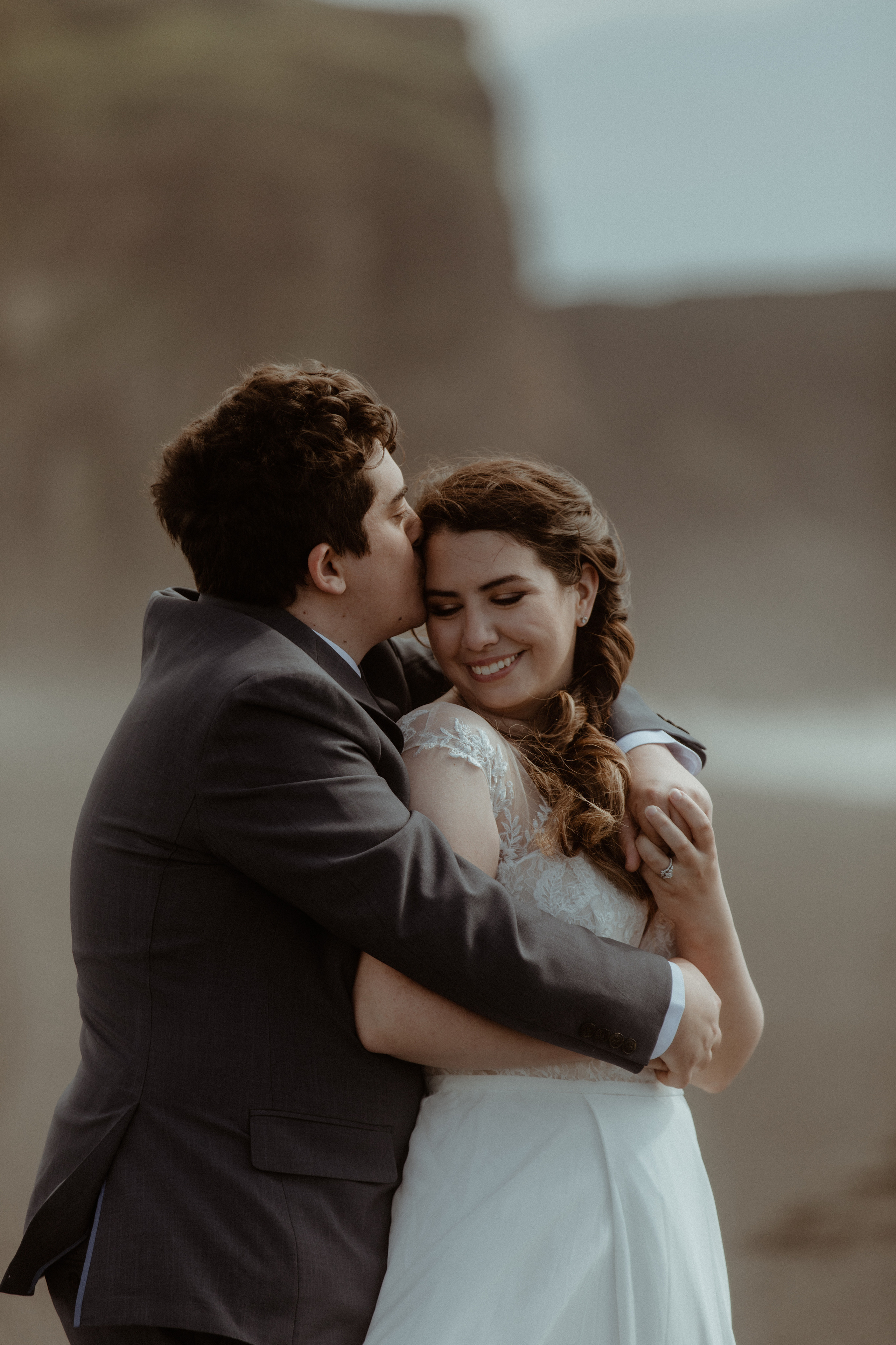 Elopement at Black sand beach in Iceland. Iceland elopement photographer & videographer