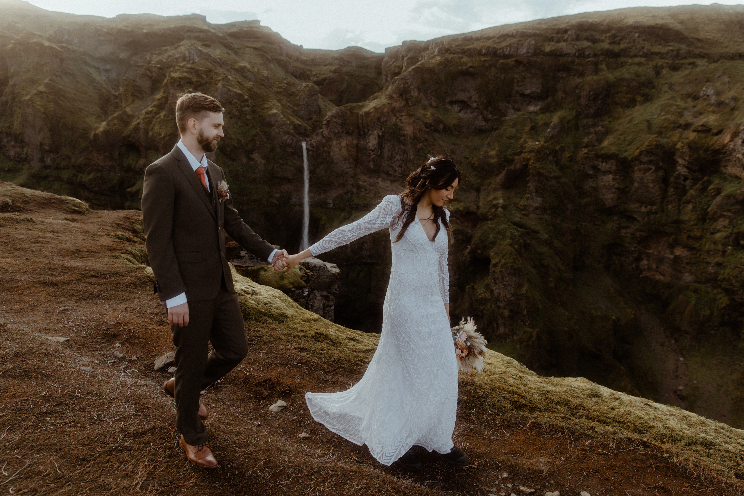 Wedding in Iceland. Iceland elopement photographer & videographer