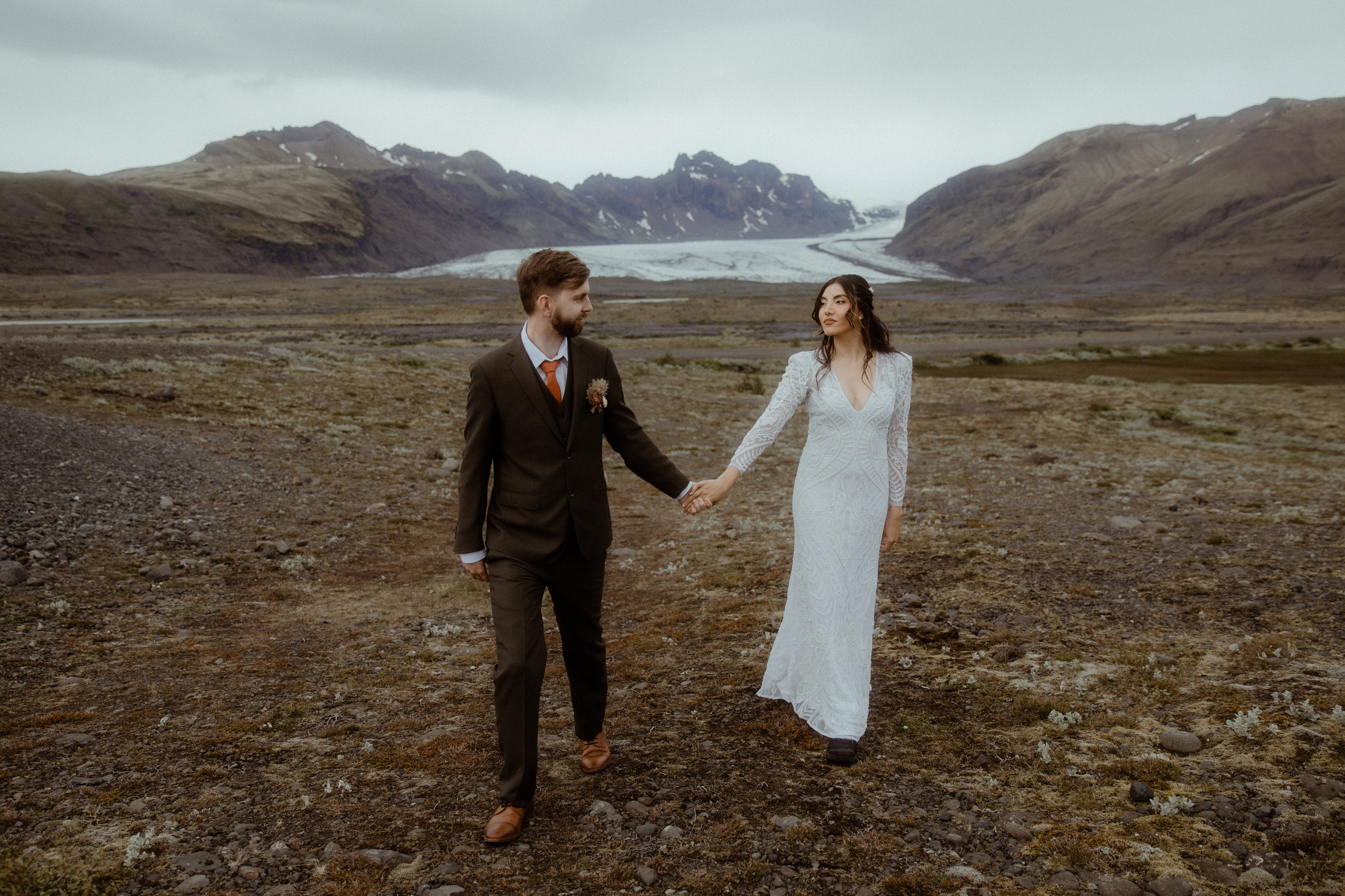 Wedding in Iceland. Iceland elopement photographer & videographer