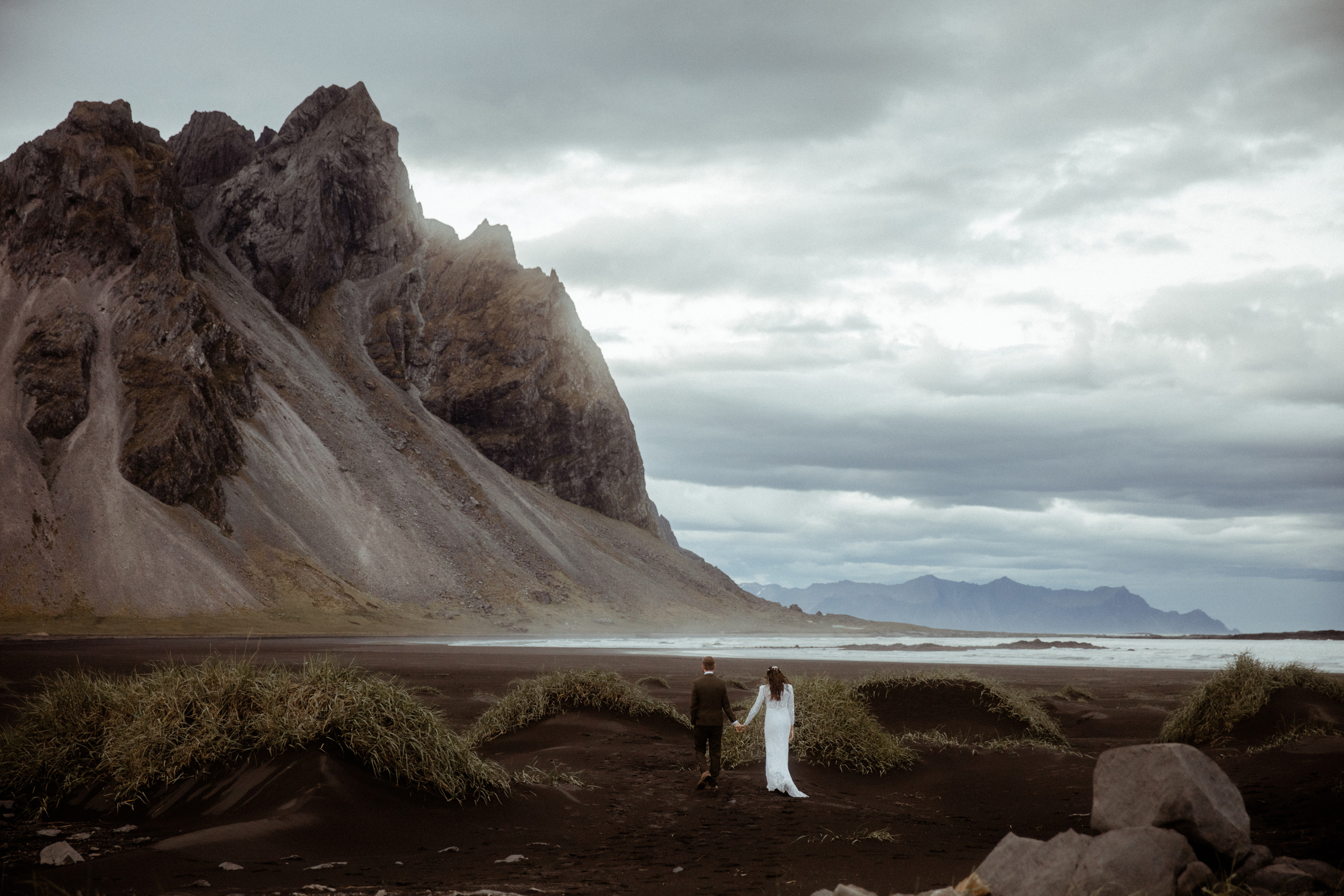Wedding in Iceland. Iceland elopement photographer & videographer