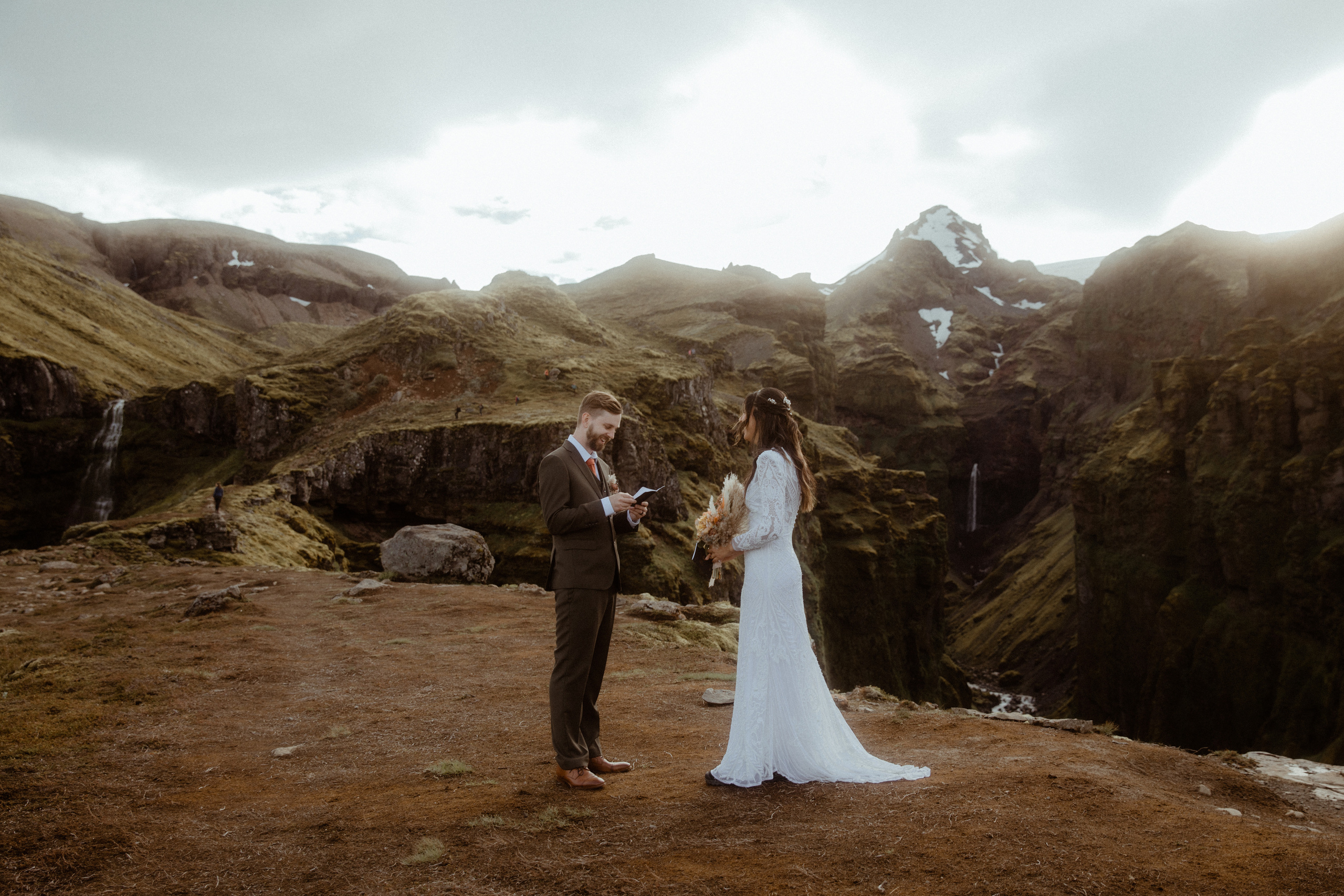Wedding in Iceland. Iceland elopement photographer & videographer