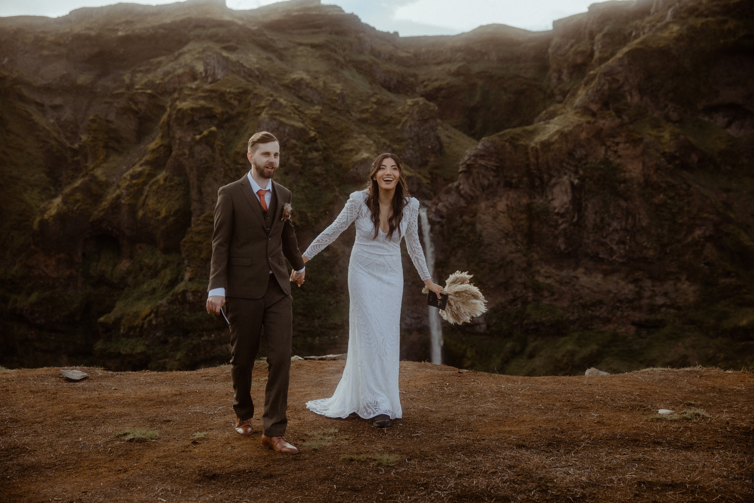 Wedding in Iceland. Iceland elopement photographer & videographer