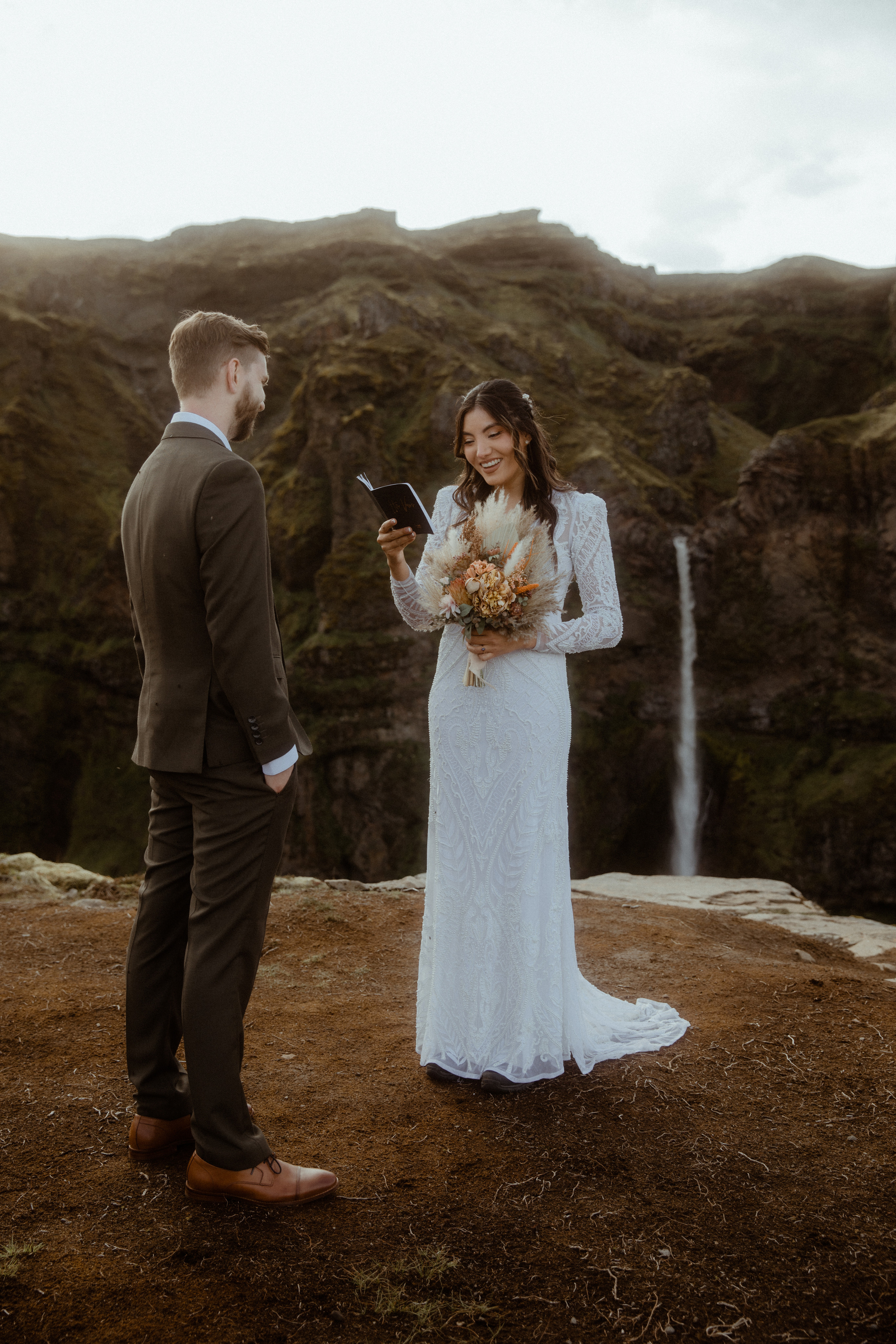 Wedding in Iceland. Iceland elopement photographer & videographer
