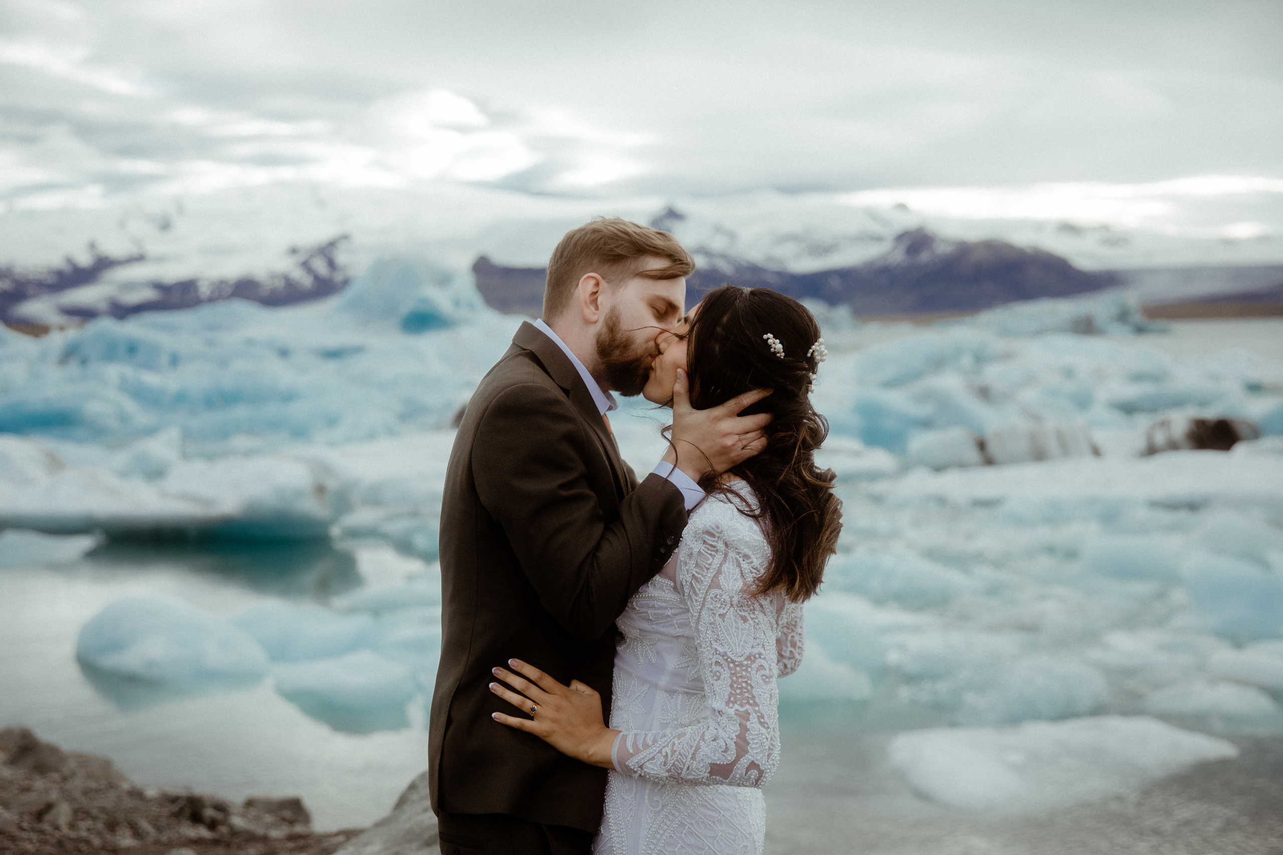 Wedding in Iceland. Iceland elopement photographer & videographer