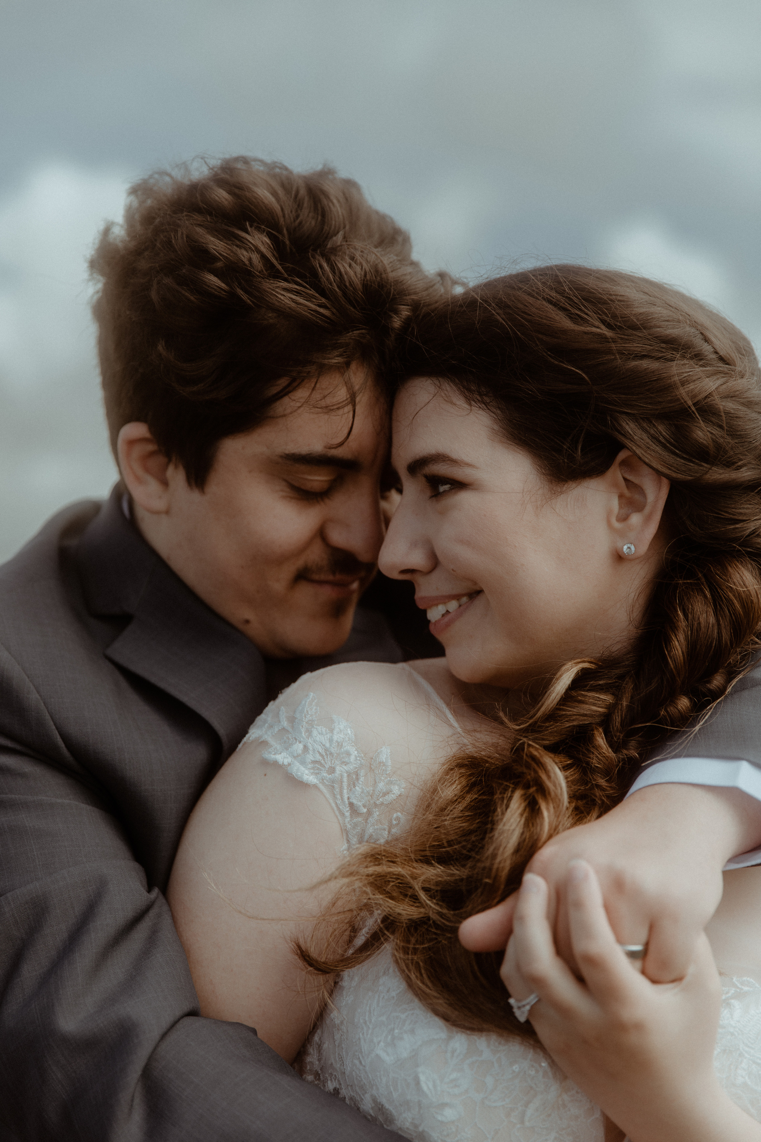 Elopement at Black sand beach in Iceland. Iceland elopement photographer & videographer