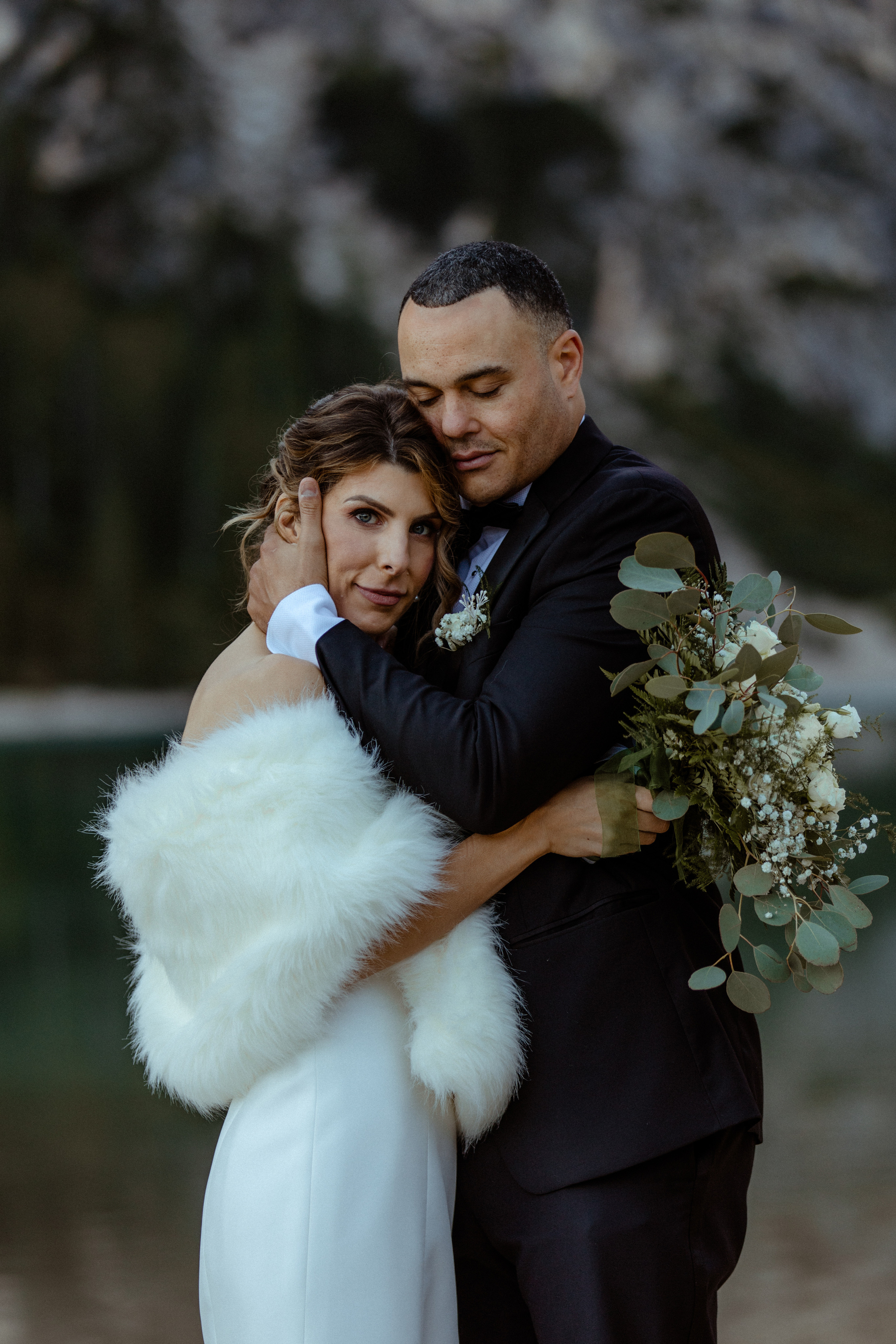 Elopement in Dolomites Lago di Braies. Iceland elopement photographer & videographer
