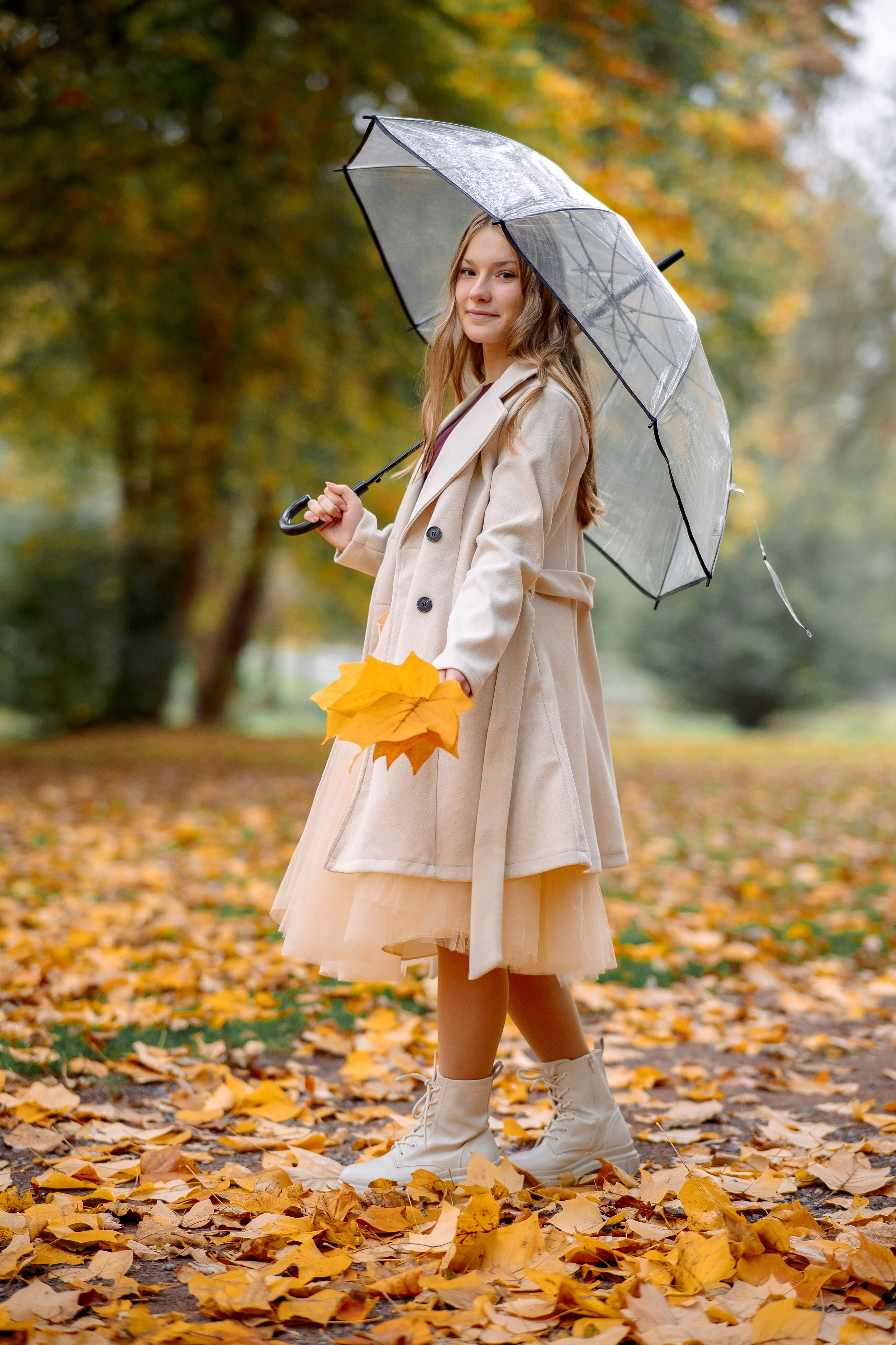 Herbstfotoshooting in Werl. Fotograf NRW aus Wickede Ruhr, Milla Kunst