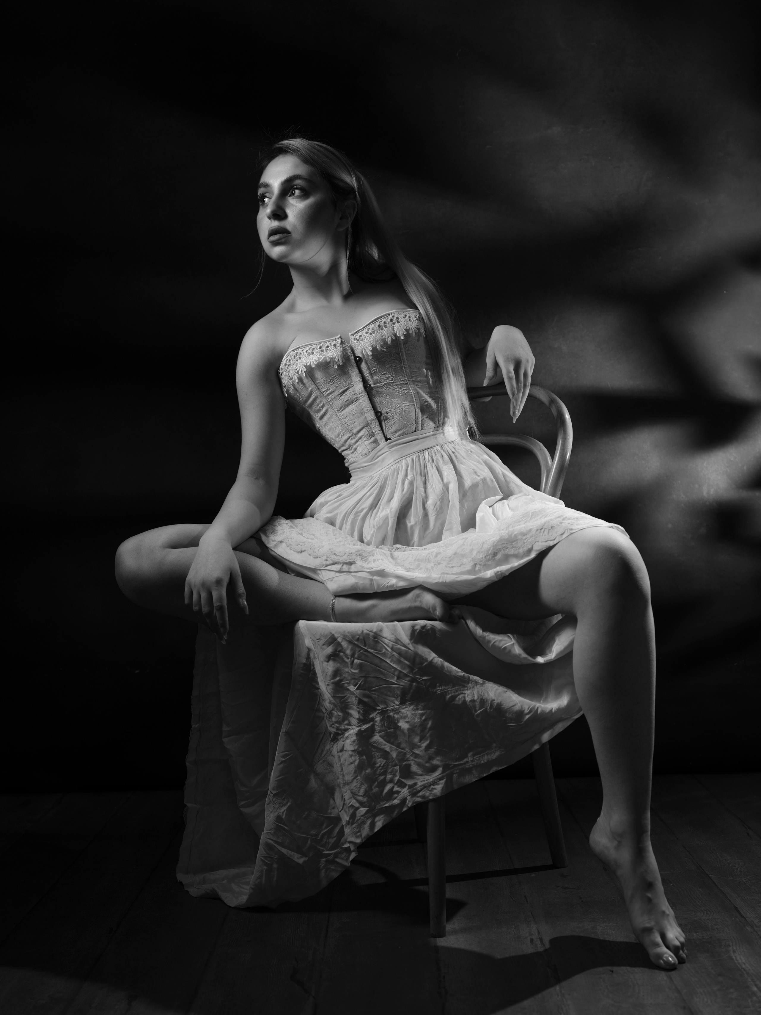 Corset. Fashion and portrait photographer in London Roman Pilipenko