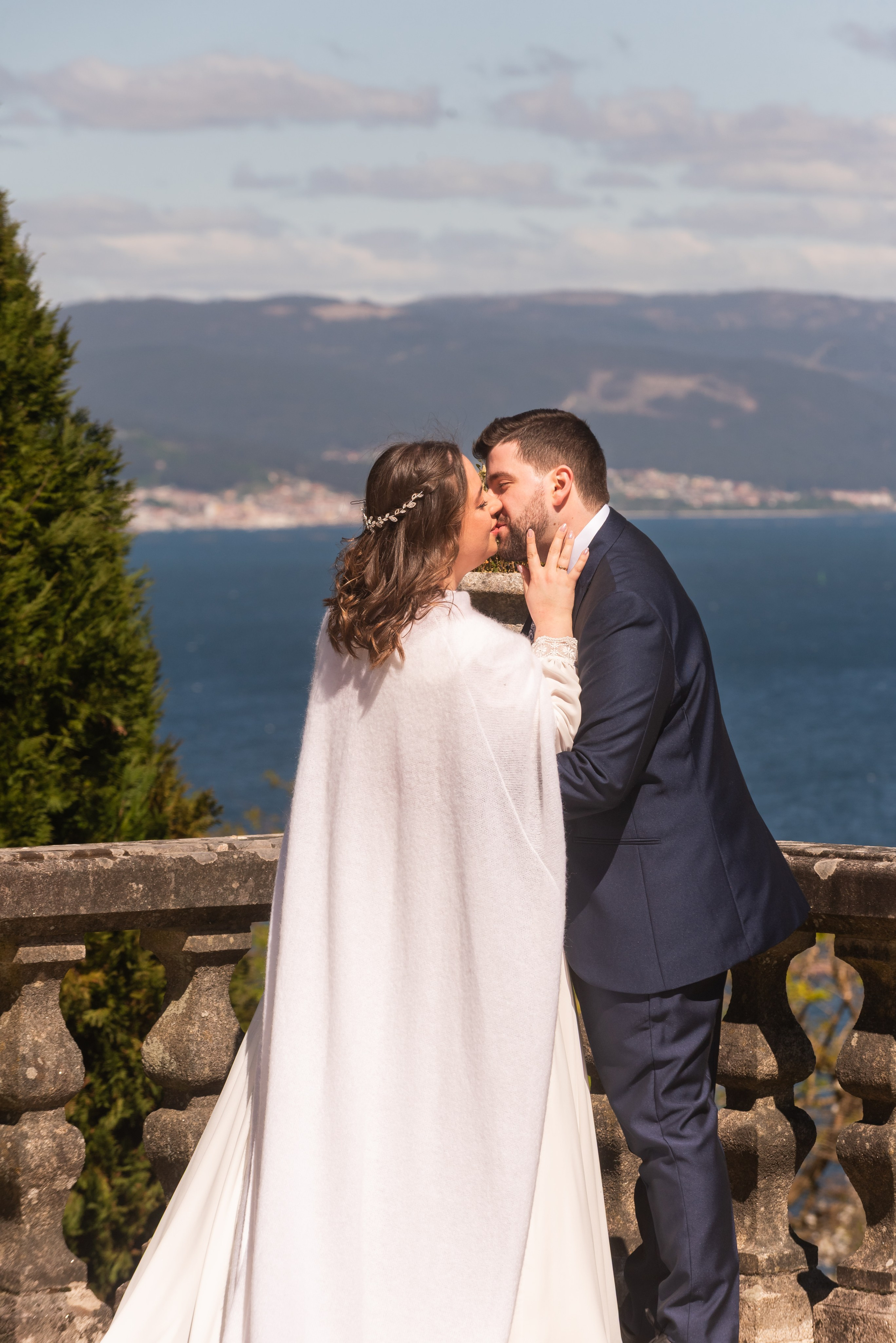 Boda de Claudia y Gabriel · Pazo de Santa Cruz de Bueu, Galicia · Javier Poveda