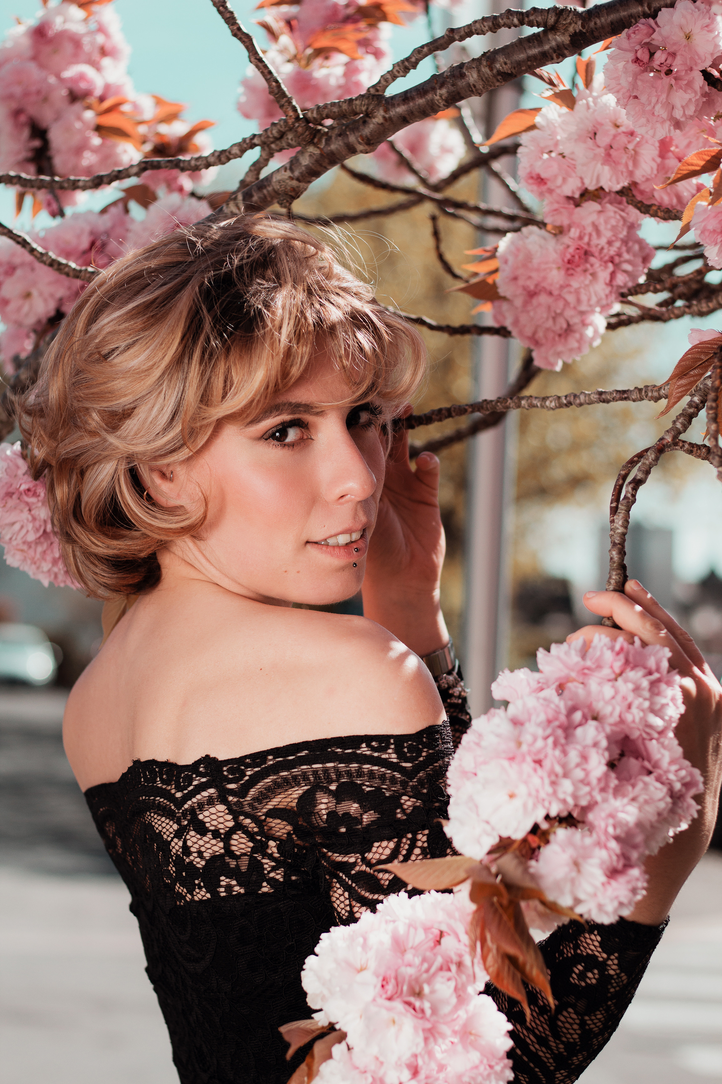 Projet de photoportrait « Cerisier ». Photographe professionnelle à Poitiers, Tours et Châtellerault | Studio photo entre Poitiers et Tours – portraits, familles, entreprises, ma