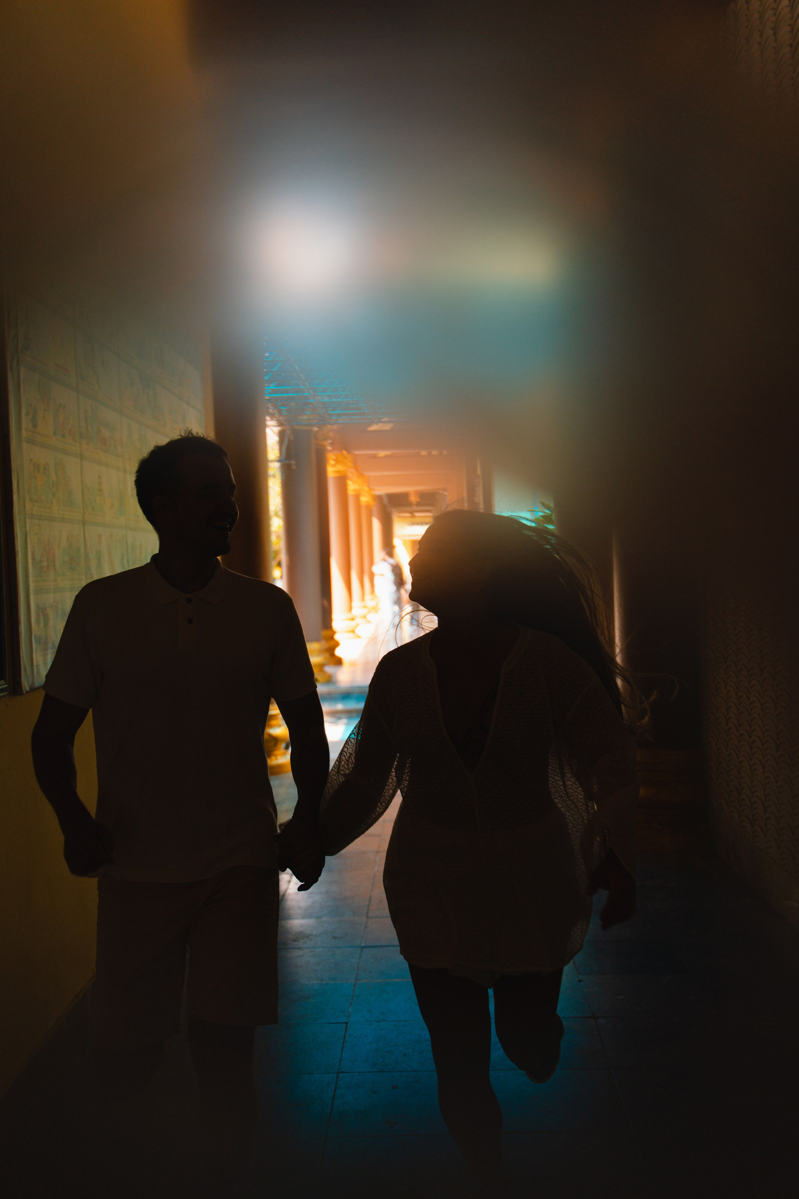 Парная съемка у храма Леди Будды в Дананге. Фотограф в Дананге, Вьетнам. Эстетика и лайфстайл