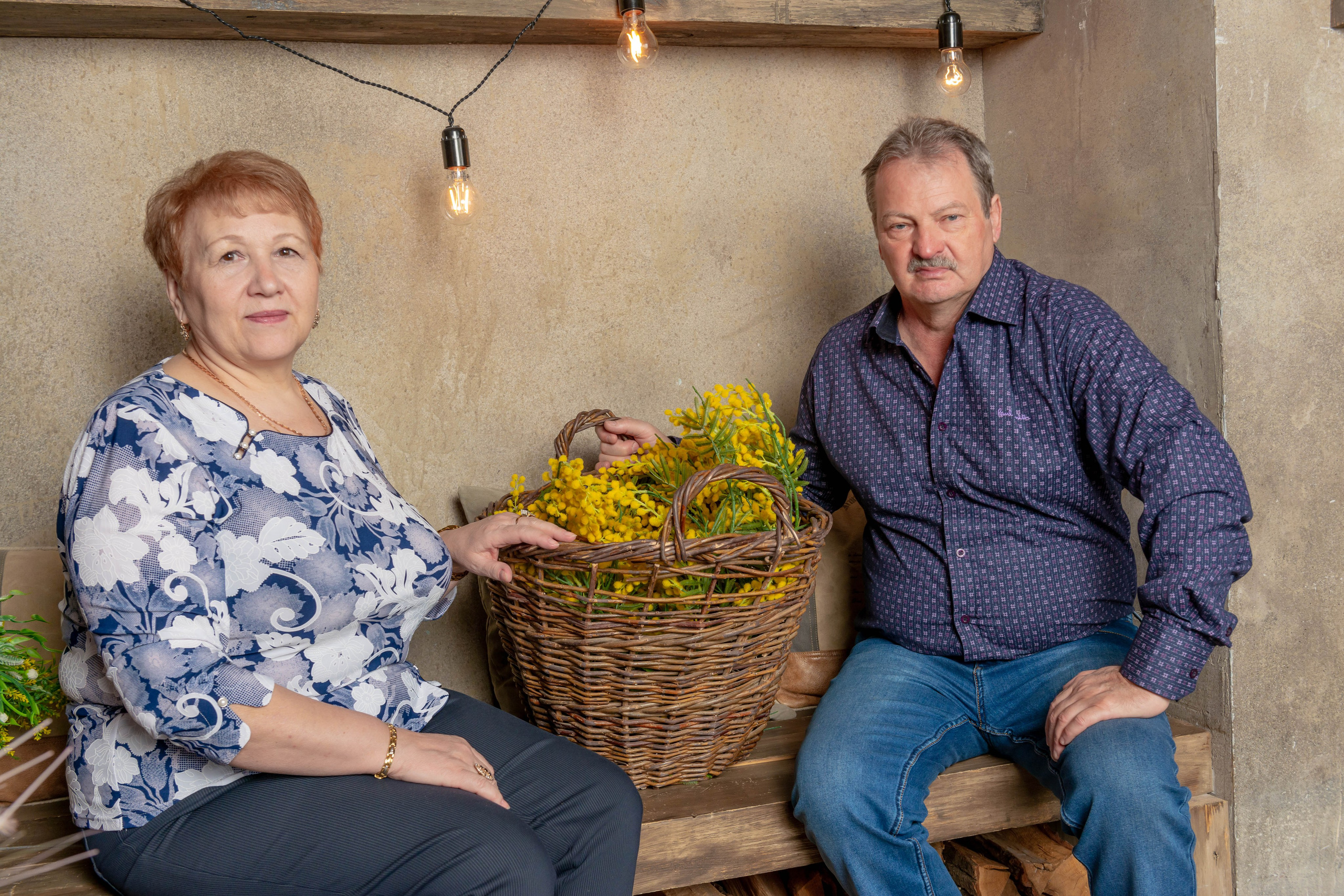 Photosession of a married couple in the studio. FOTÓGRAFO MÉXICO QUINTANA ROO