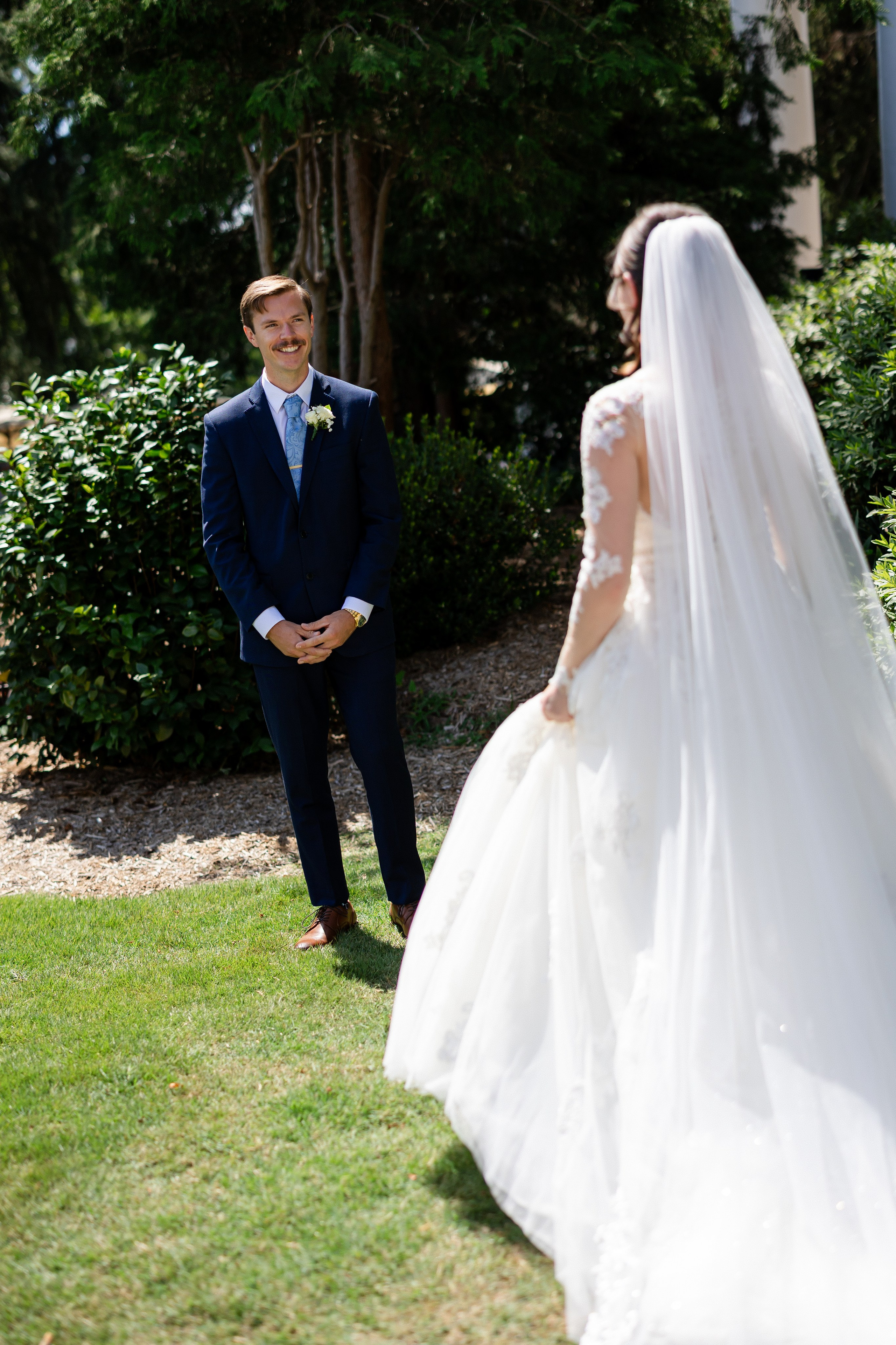 Lester & Annalise’s Romantic Summer Wedding at Gassaway Mansion in Greenville, SC. Wedding and portrait photography in Greenville SC