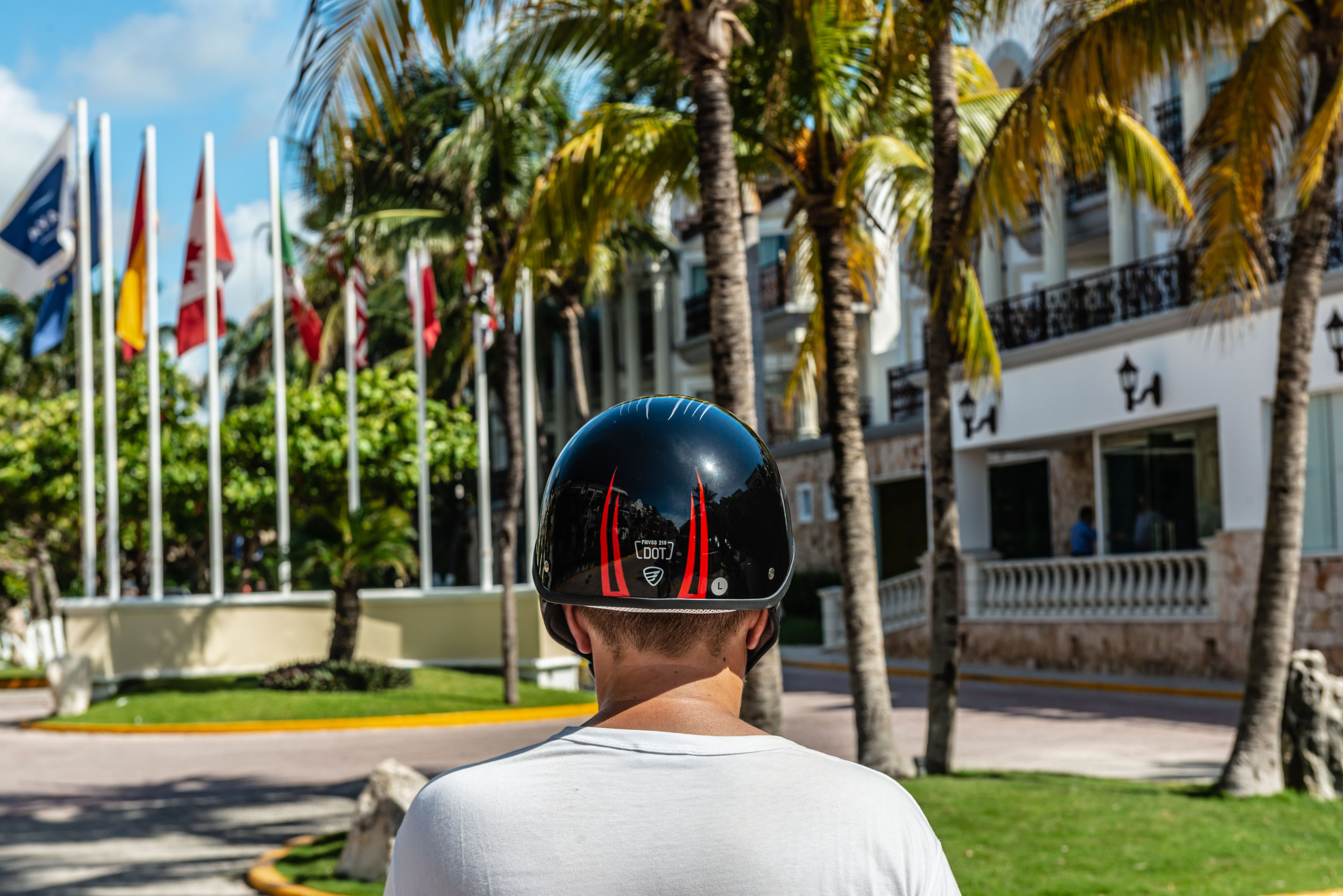 Scooter Photography for Rental Website in Mexico. PHOTOGRAPHER QUINTANA ROO