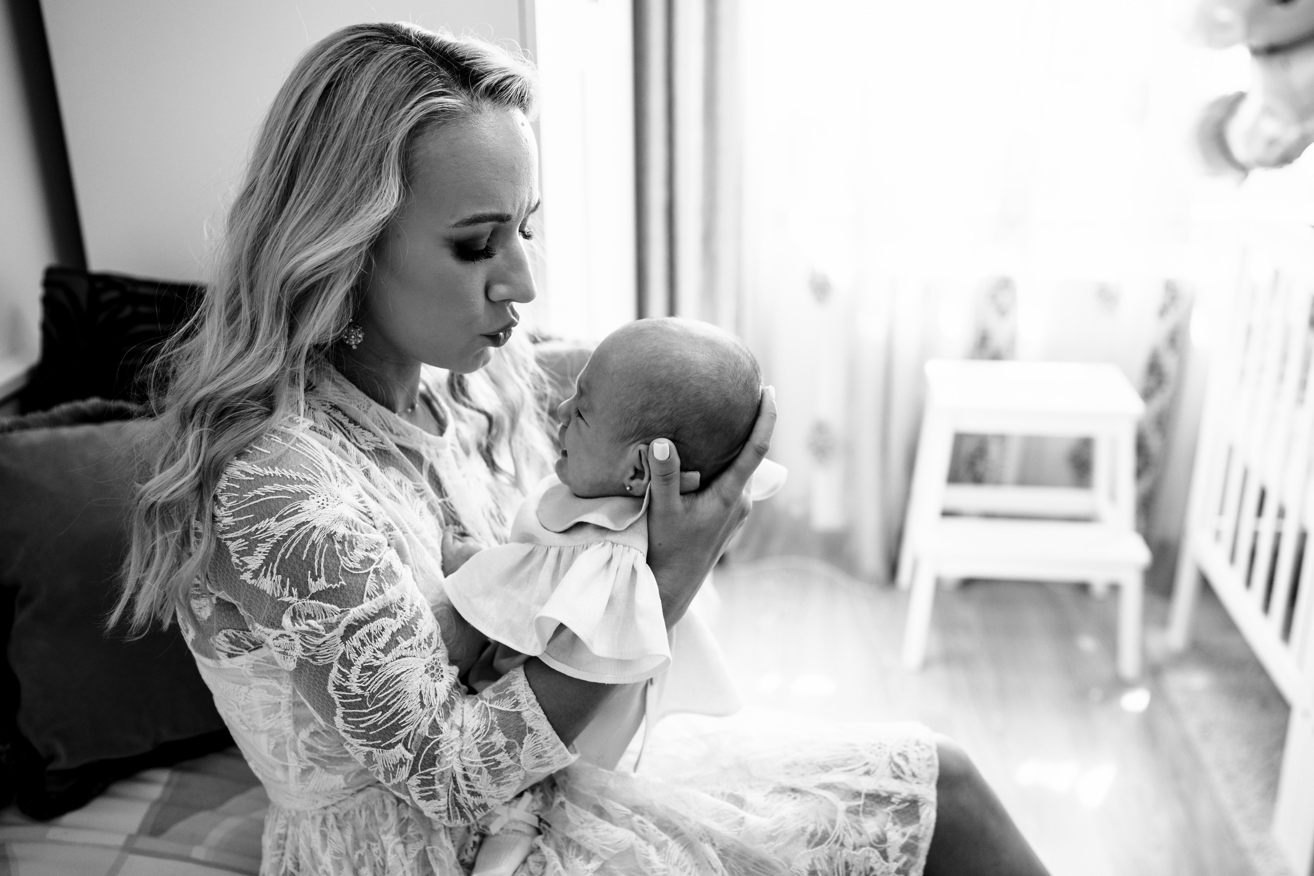 Aida, Clara, Francesca. Acasă