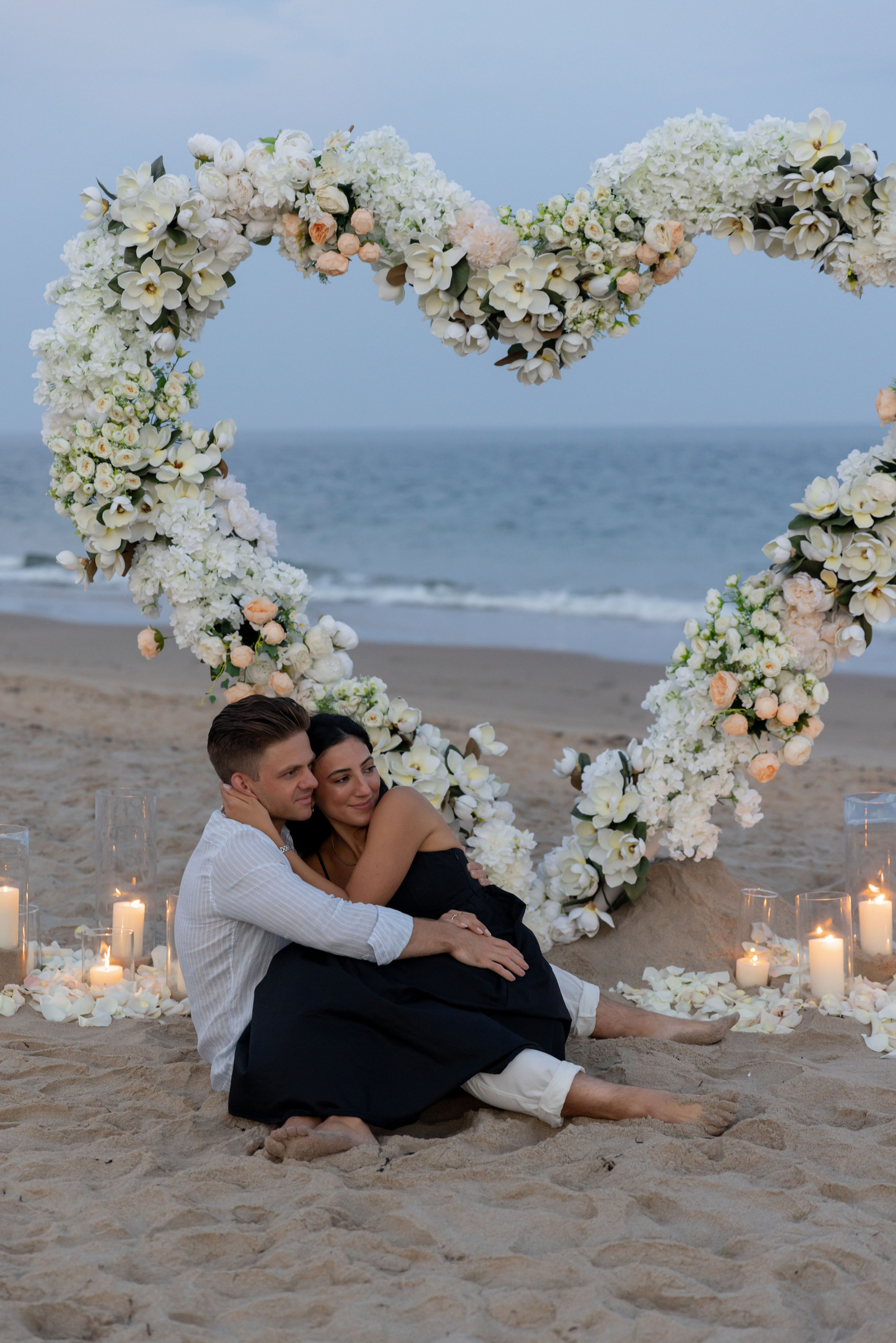 Watch Hill Beach Proposal | Westerly, Rhode Island. Rhode Island Wedding Photographer Tati Simpson