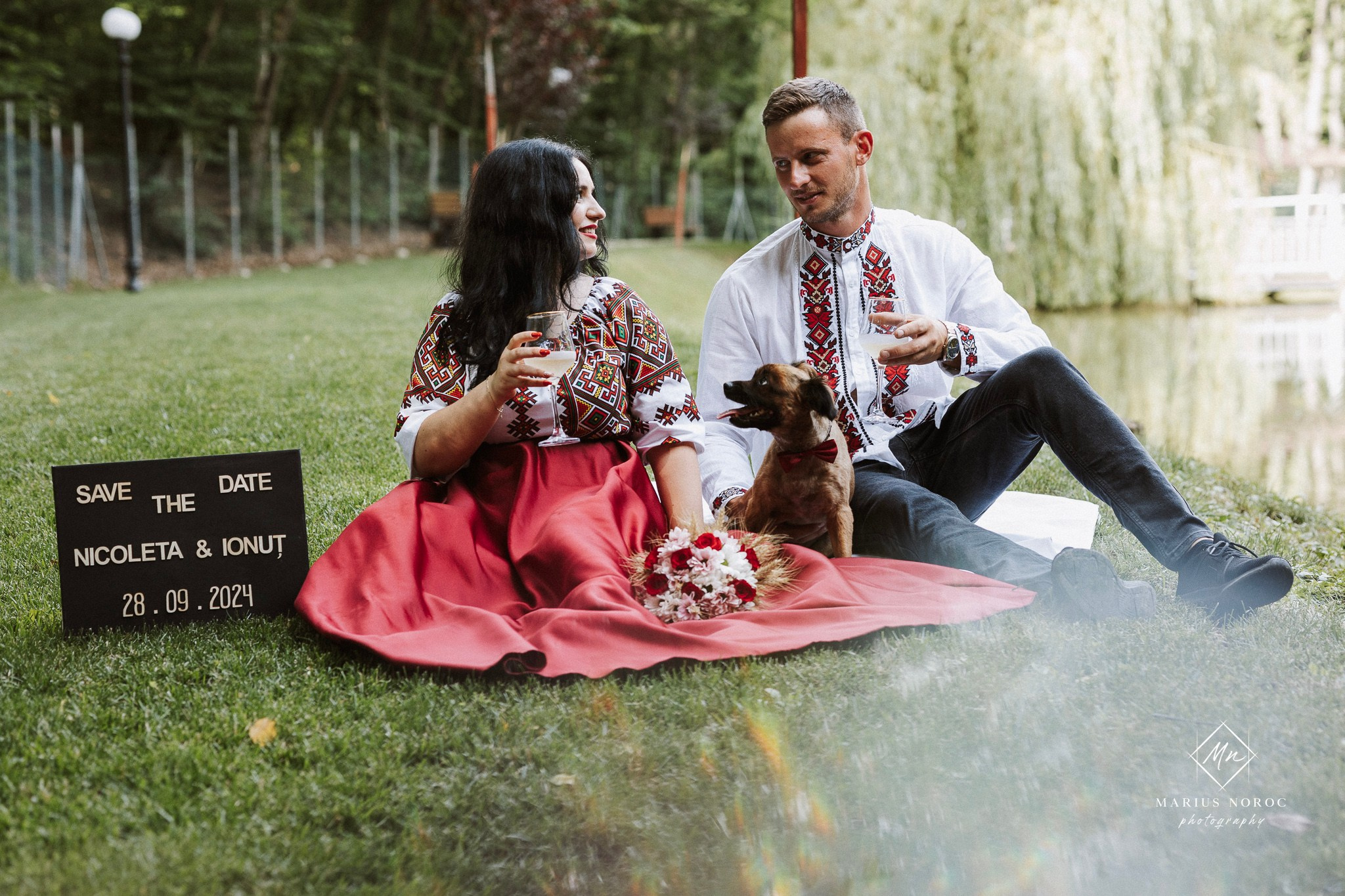 Nicoleta și Ionuț au ales Forest Events Cucorăni pentru ședința foto "