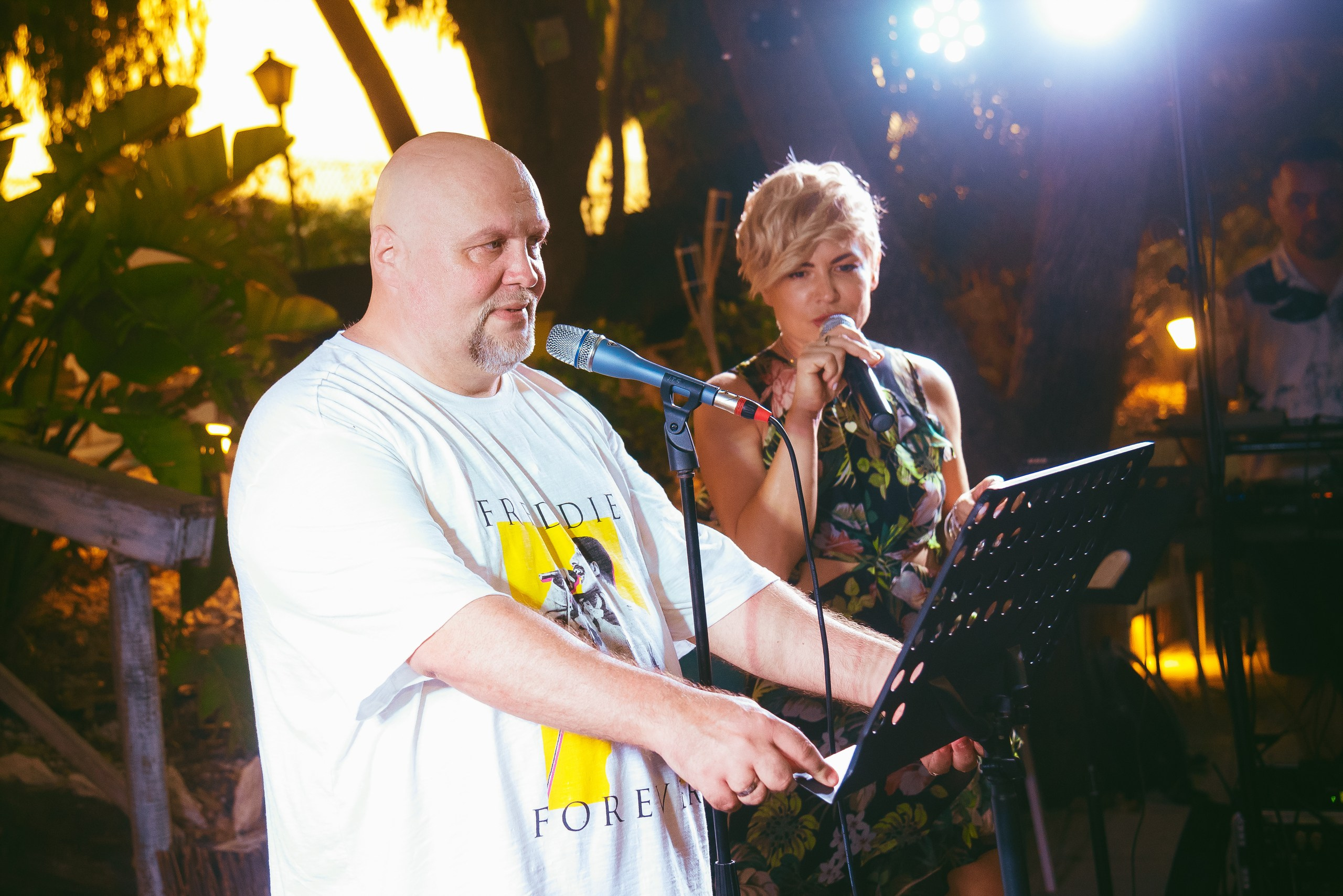 Photo report from a creative evening at the El Bosque Animado restaurant, Torrevieja