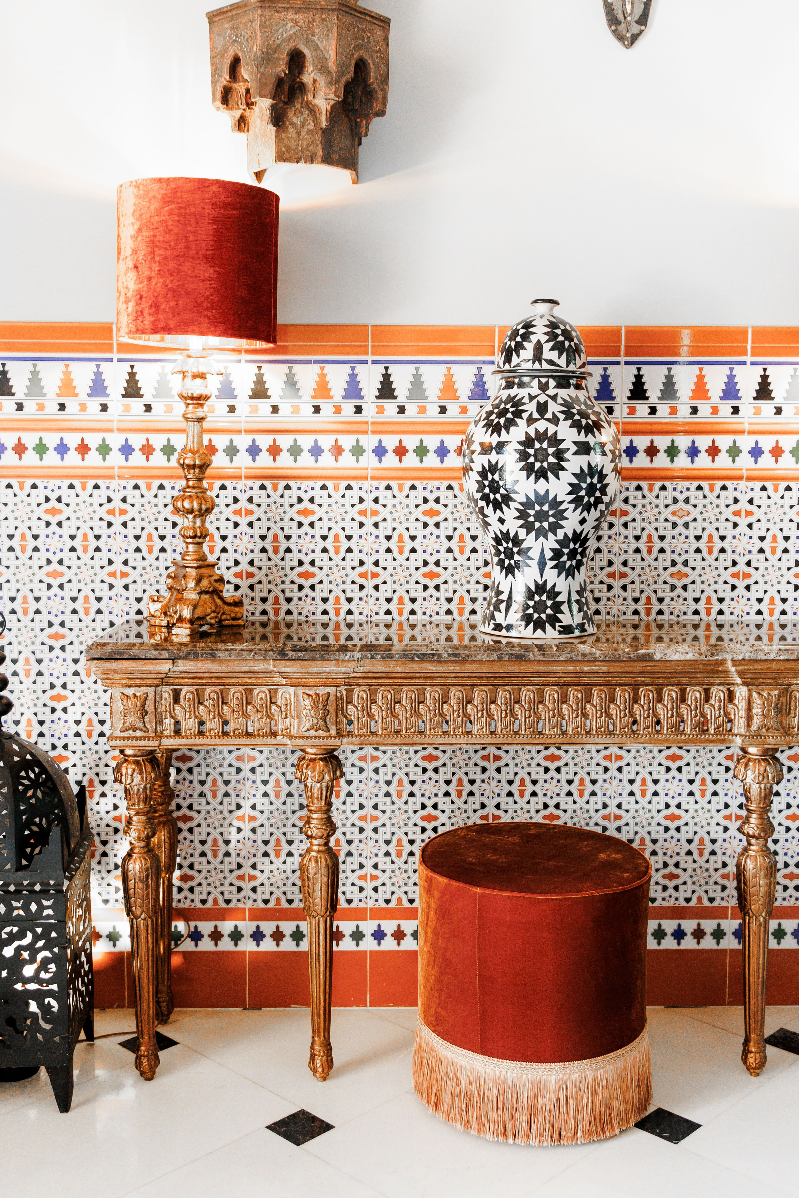 Decor elements at Gran Villa Rosa