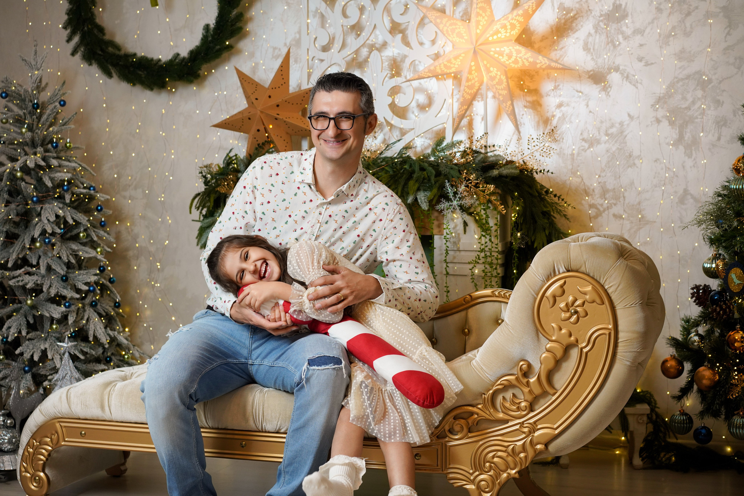 Sedinta foto Craciun. Cuibul foto