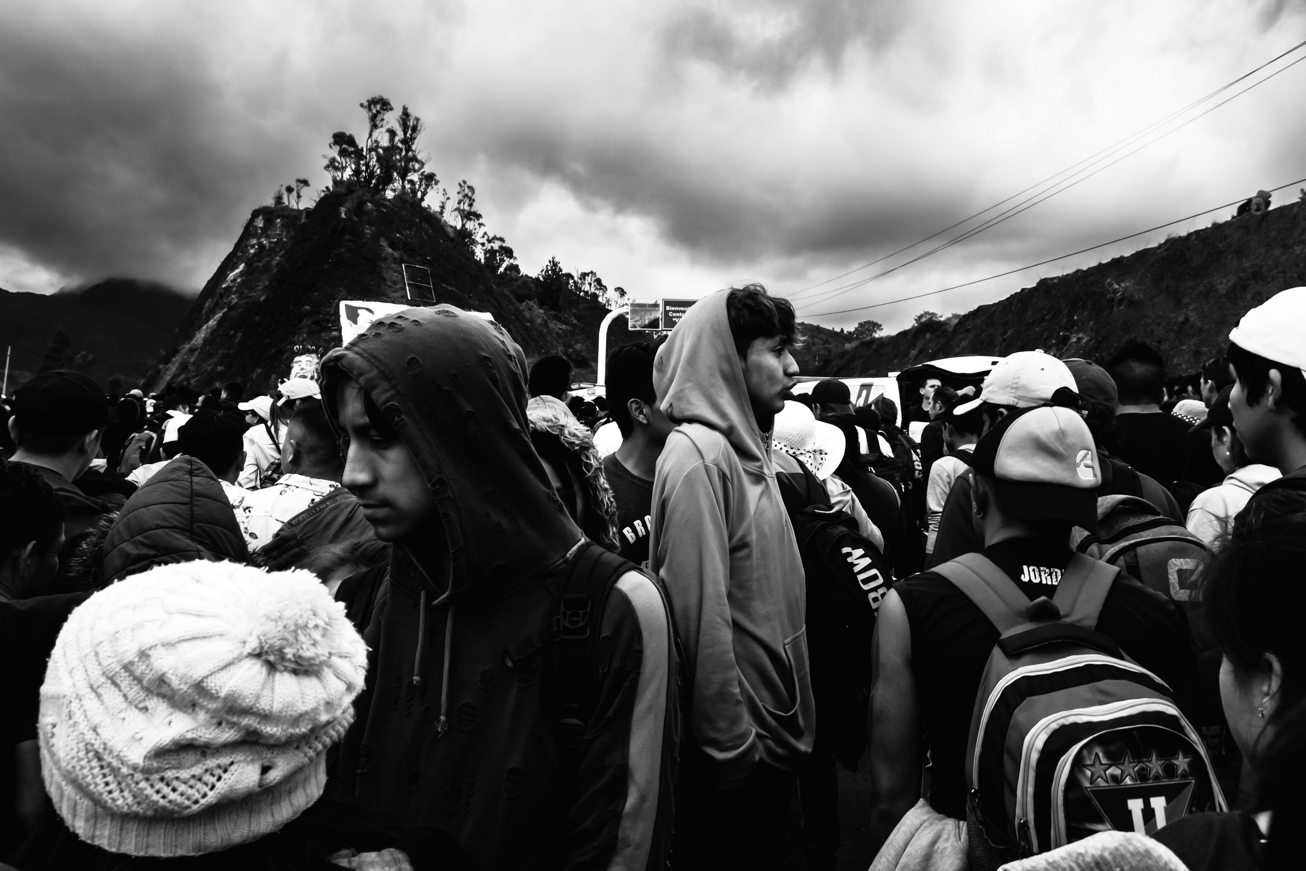 Entre espaldas que ella une. Villonaco, Loja. ©2019