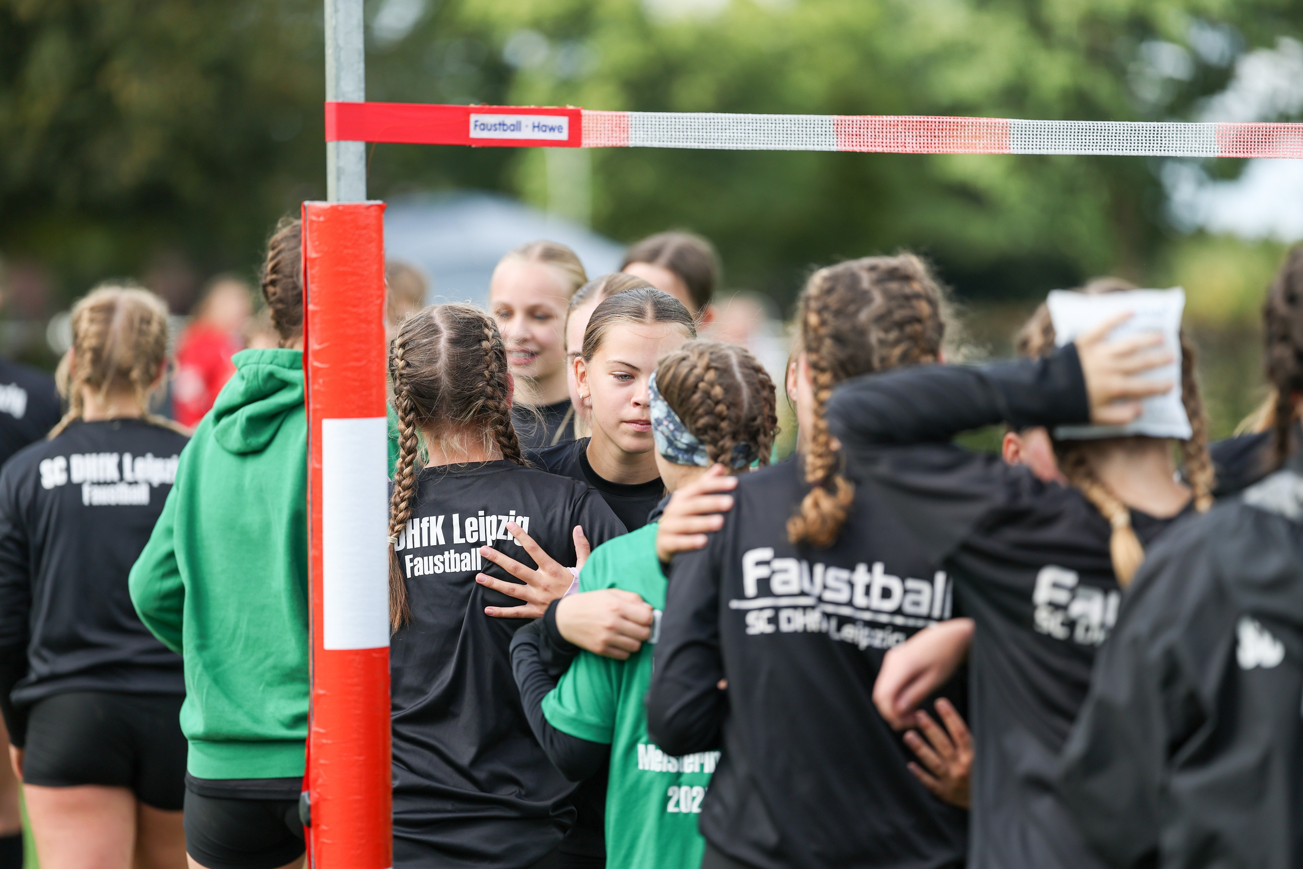 U14 holt DM-Bronze. TSV Borgfeld Faustball