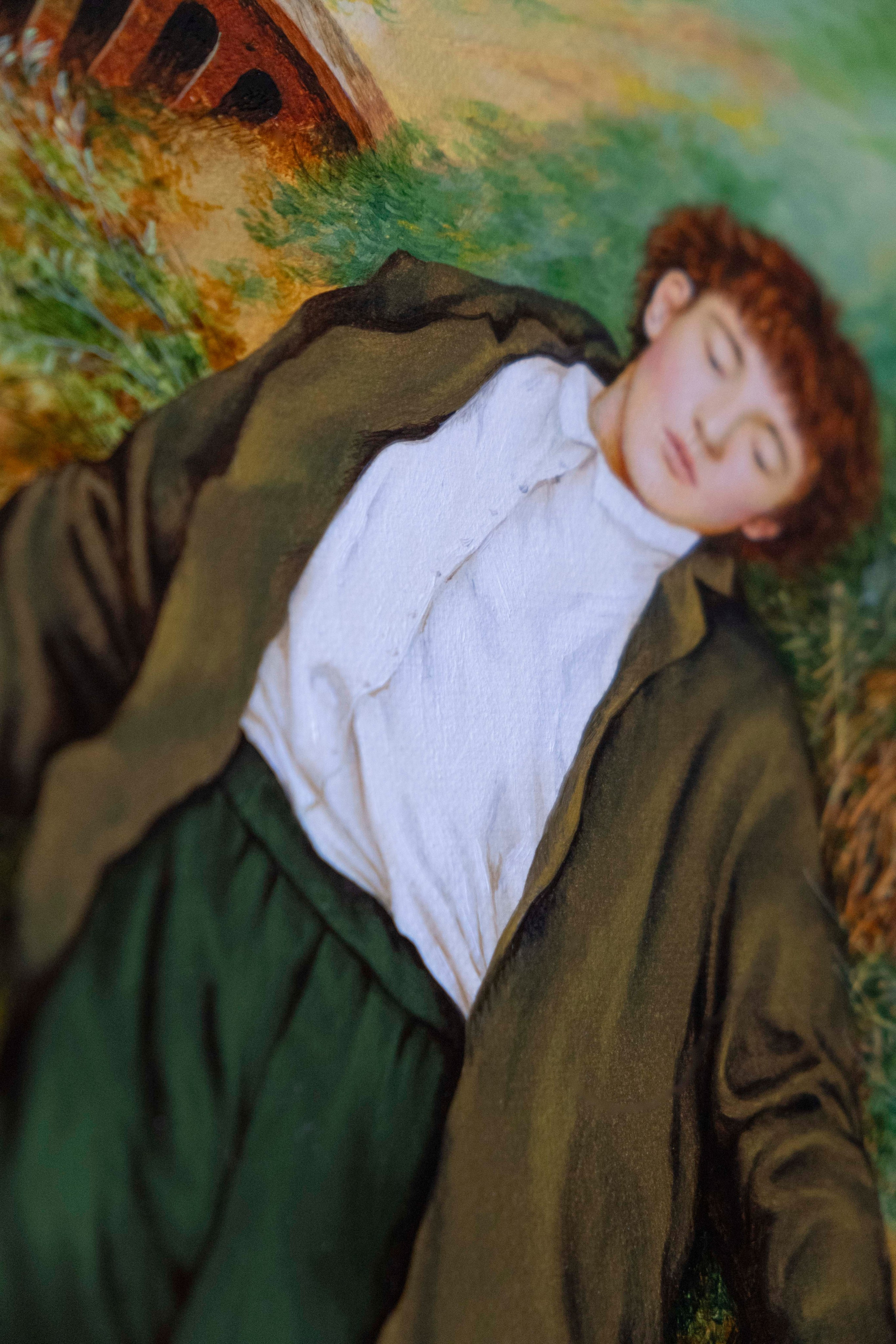 Sleep on the Grass. Paul Rog