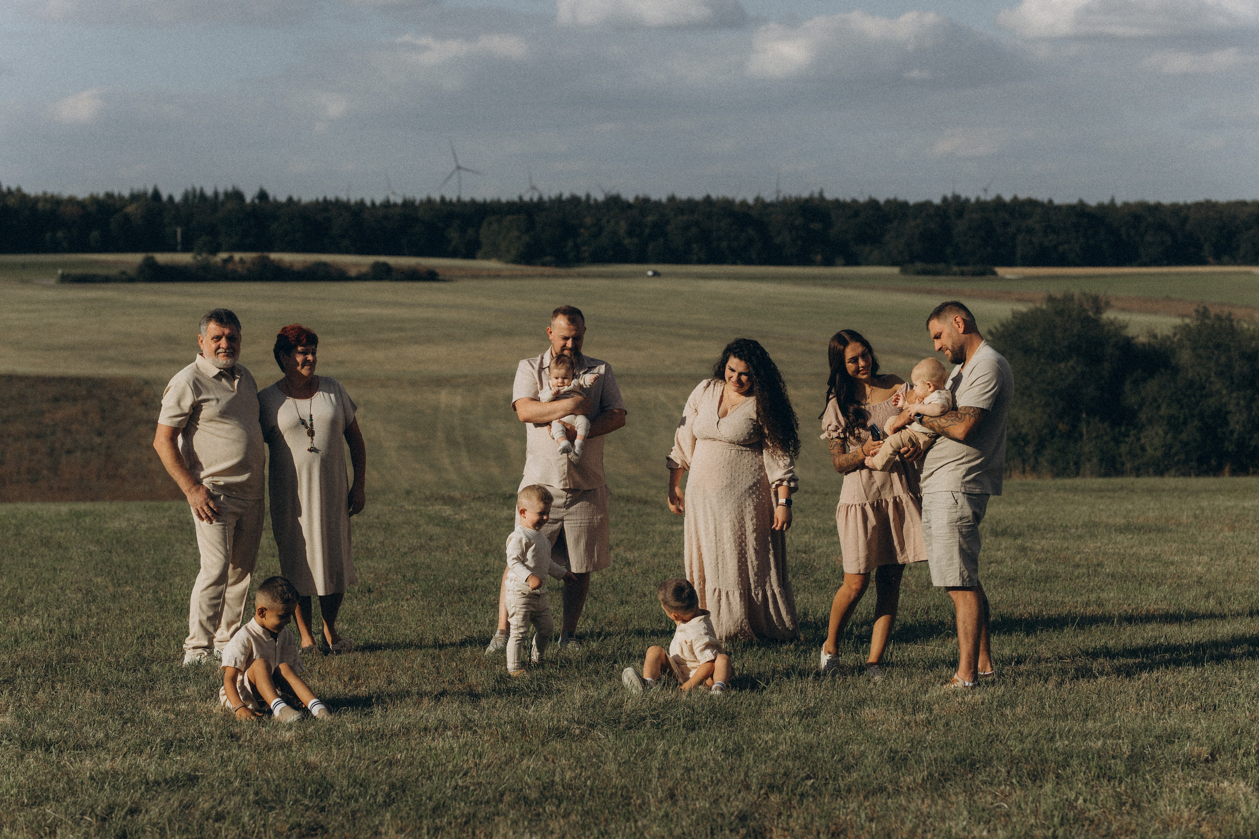 Großes Familienshooting. Семйный и детский фотограф Надин Шмальц