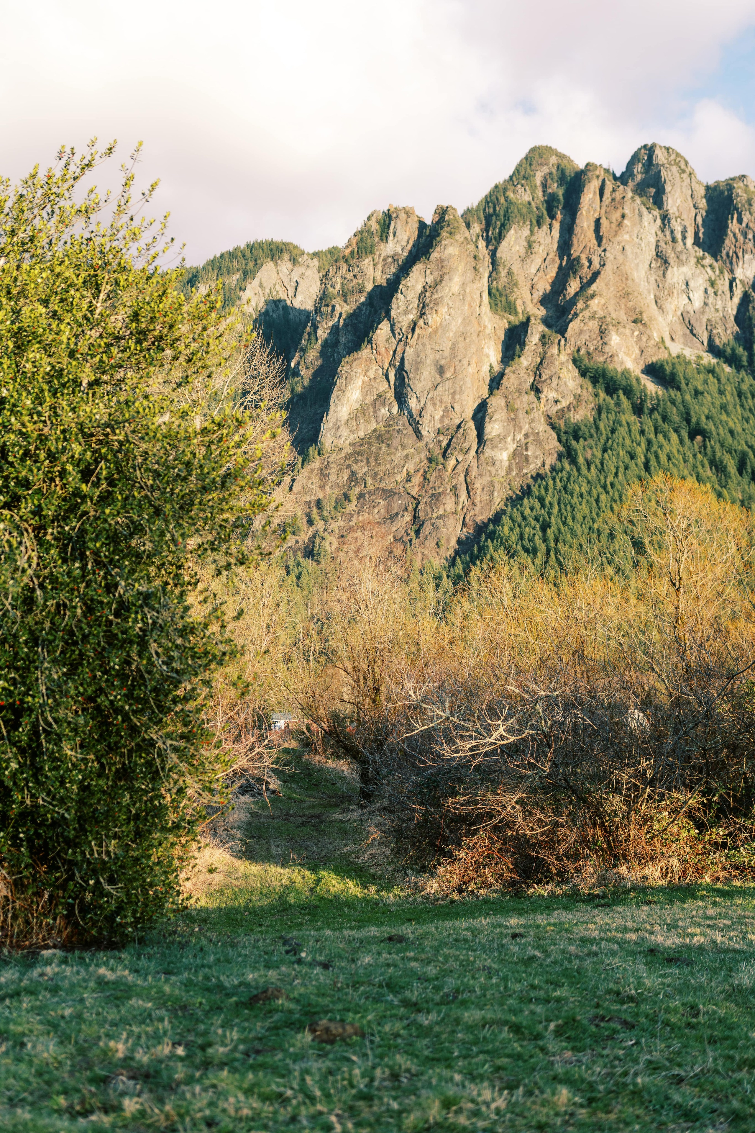Engagement photo shoot/ Dmitry and Julia/ February 2024. North Bend, Washington. EVAN ARISTOV WEDDING PHOTOGRAPHY — Seattle Wedding Photographer