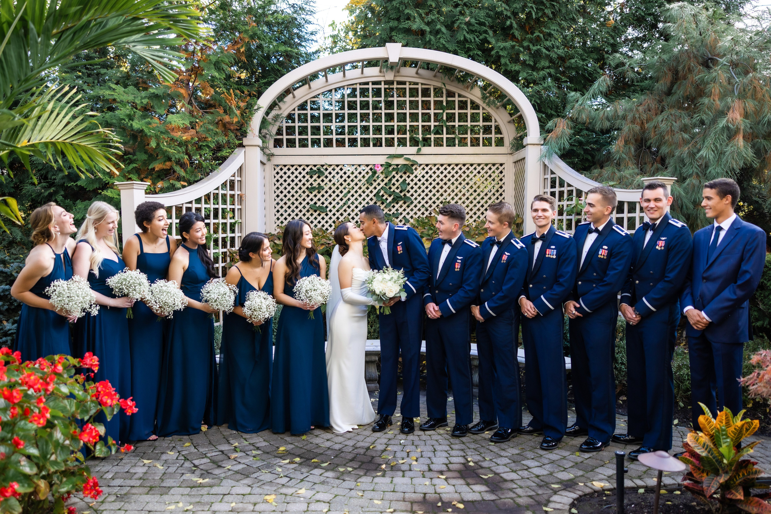 Conner Wiburn & Esther Roh in The Venetian in Garfield, NJ. Wedding Photo & Video