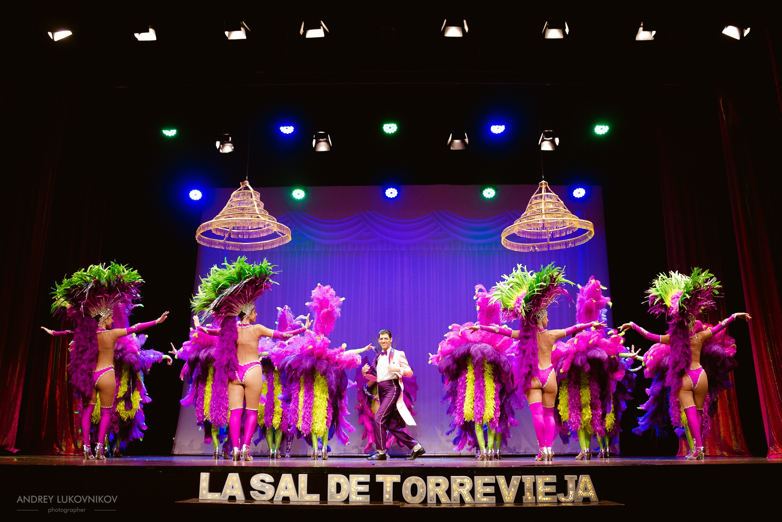 Reportaje fotográfico y rodaje entre bastidores del concierto de La Sal de Torrevieja en España