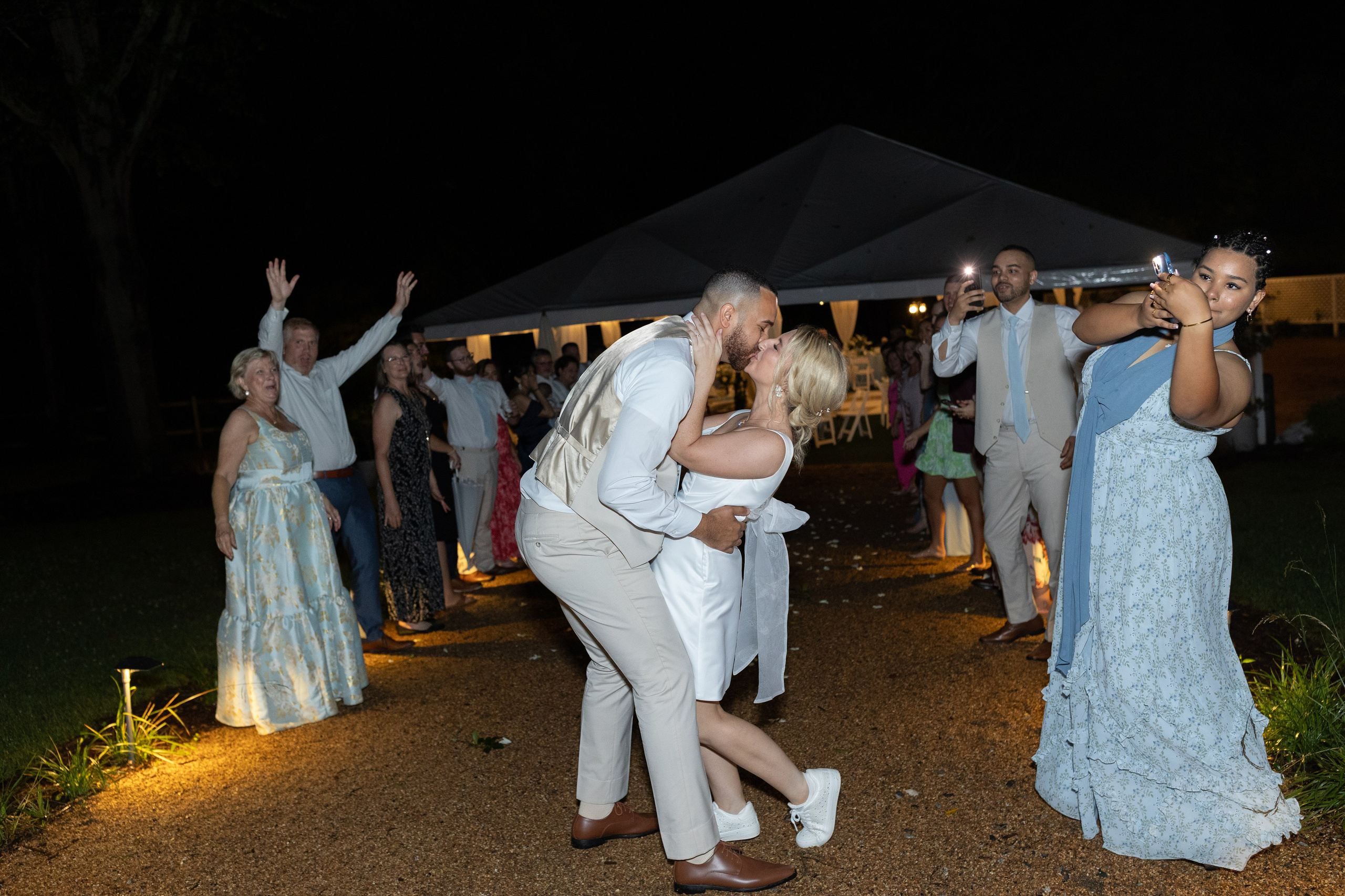 Blue wedding of Stacey and Madison at Liberty Hall Bed & Breakfast located in Traveler’s Rest SC. Wedding and portrait photography in Greenville SC