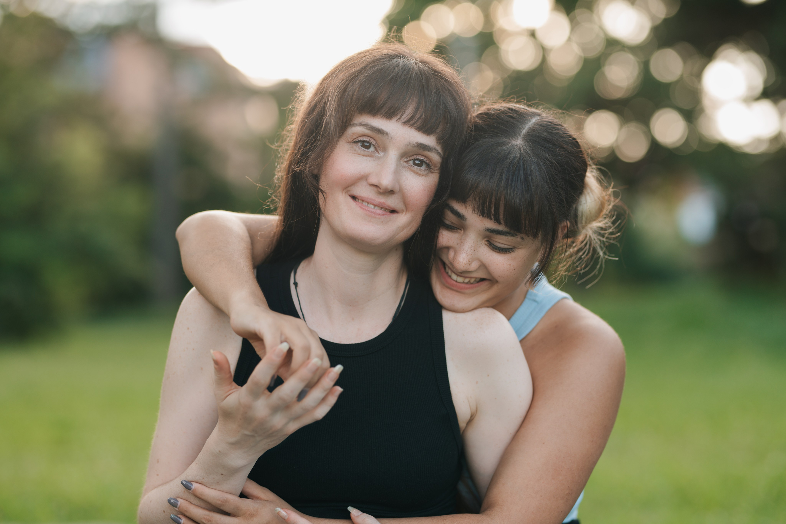 Mother-Daughter. Inlovewithphoto