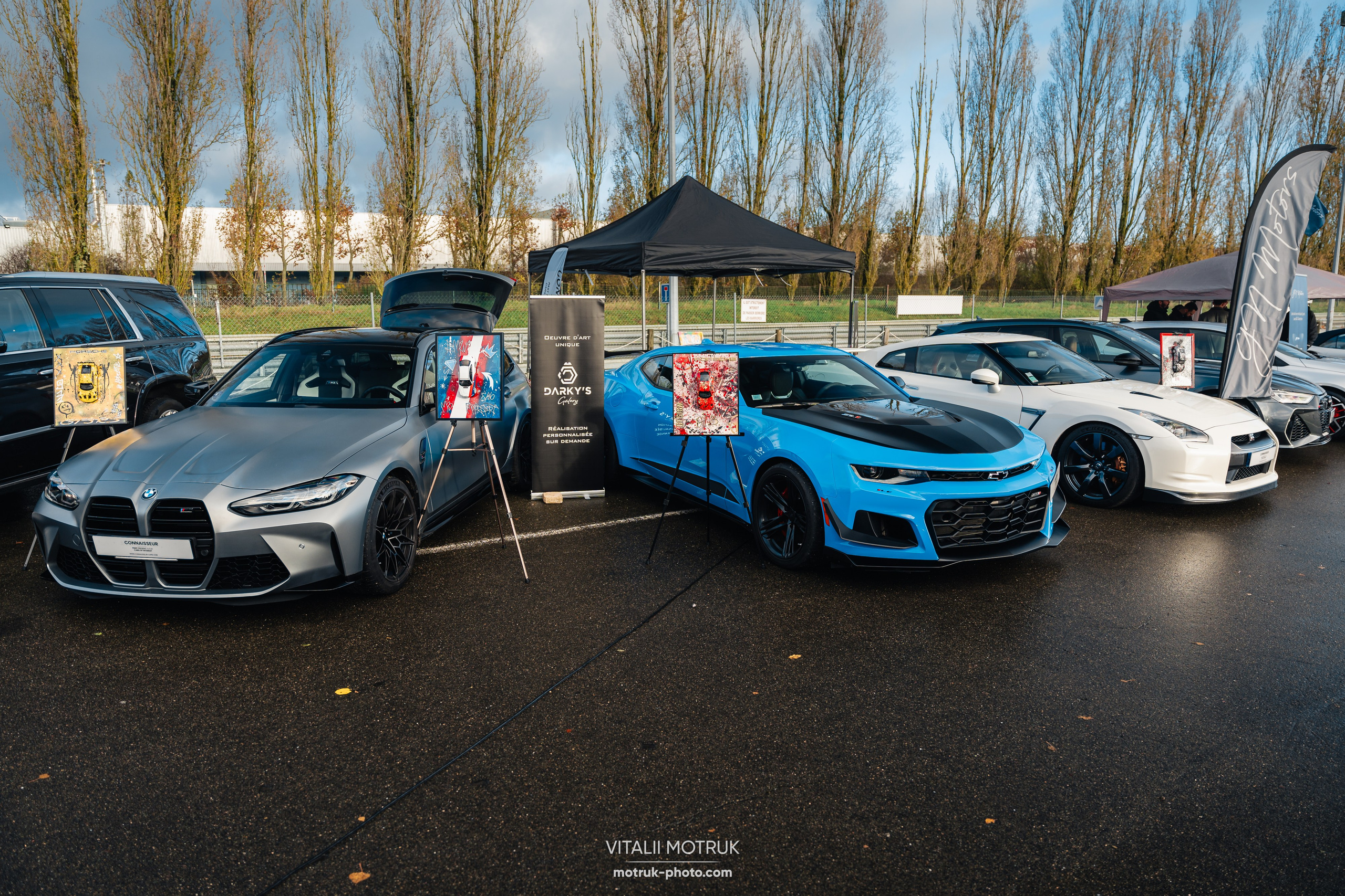 Track Day. Photographe de voitures à Paris — Vitalii Motruk