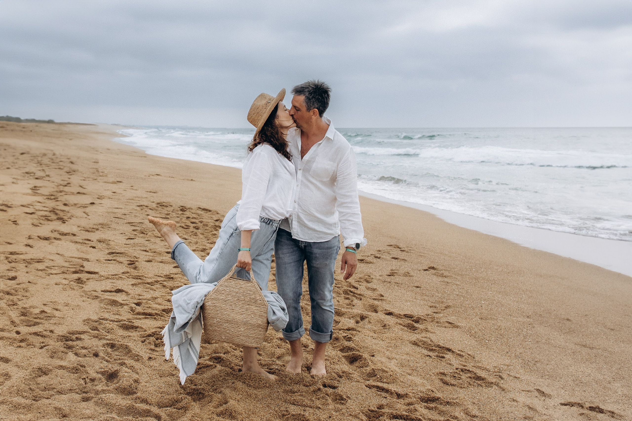 Histoire d’amour océanique. La Grande Plage de Biarritz. Eugénie Smirnova — photographe à Toulouse et dans le sud-ouest de la France