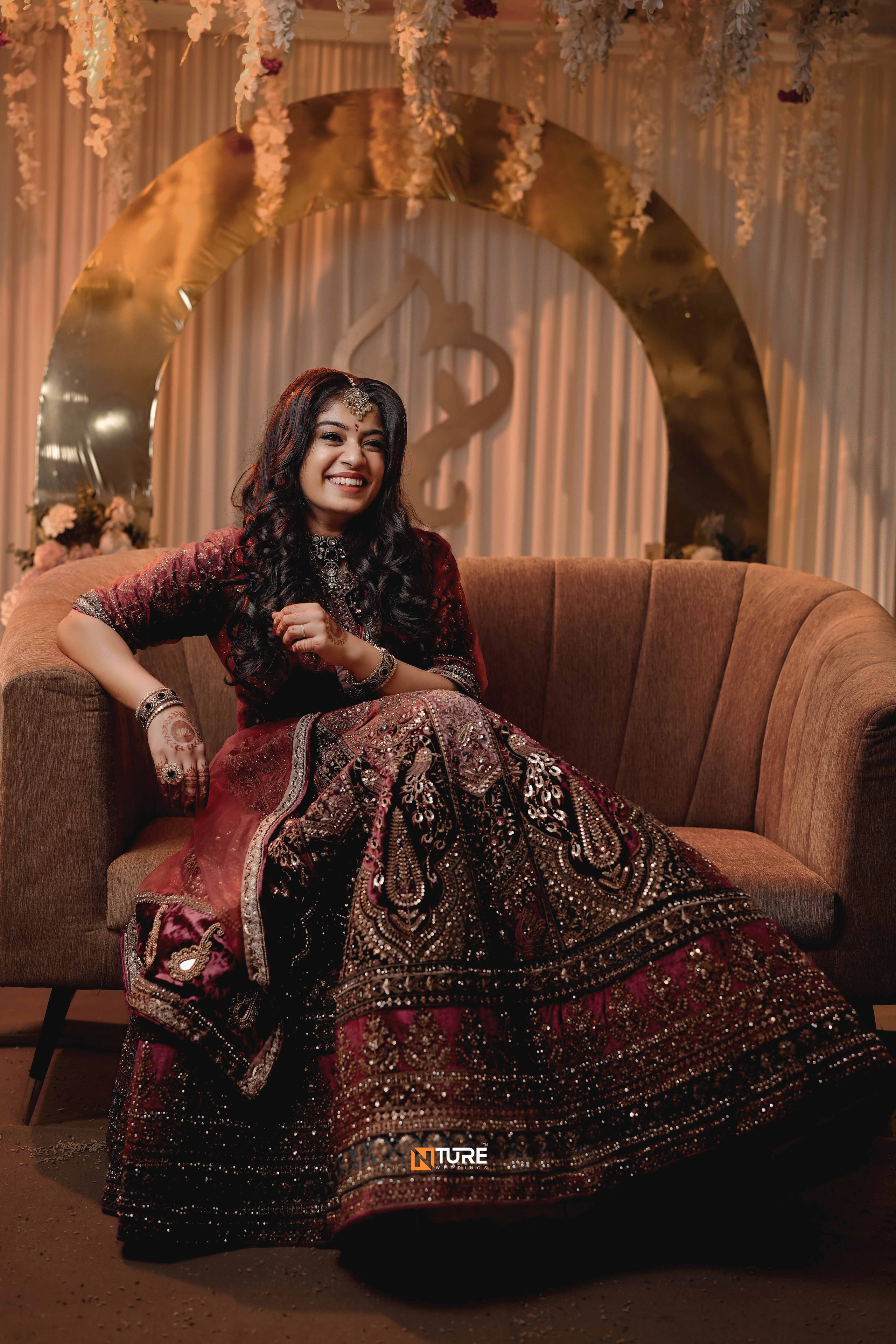 NAMITHA & MUGESH. NTURE WEDDING