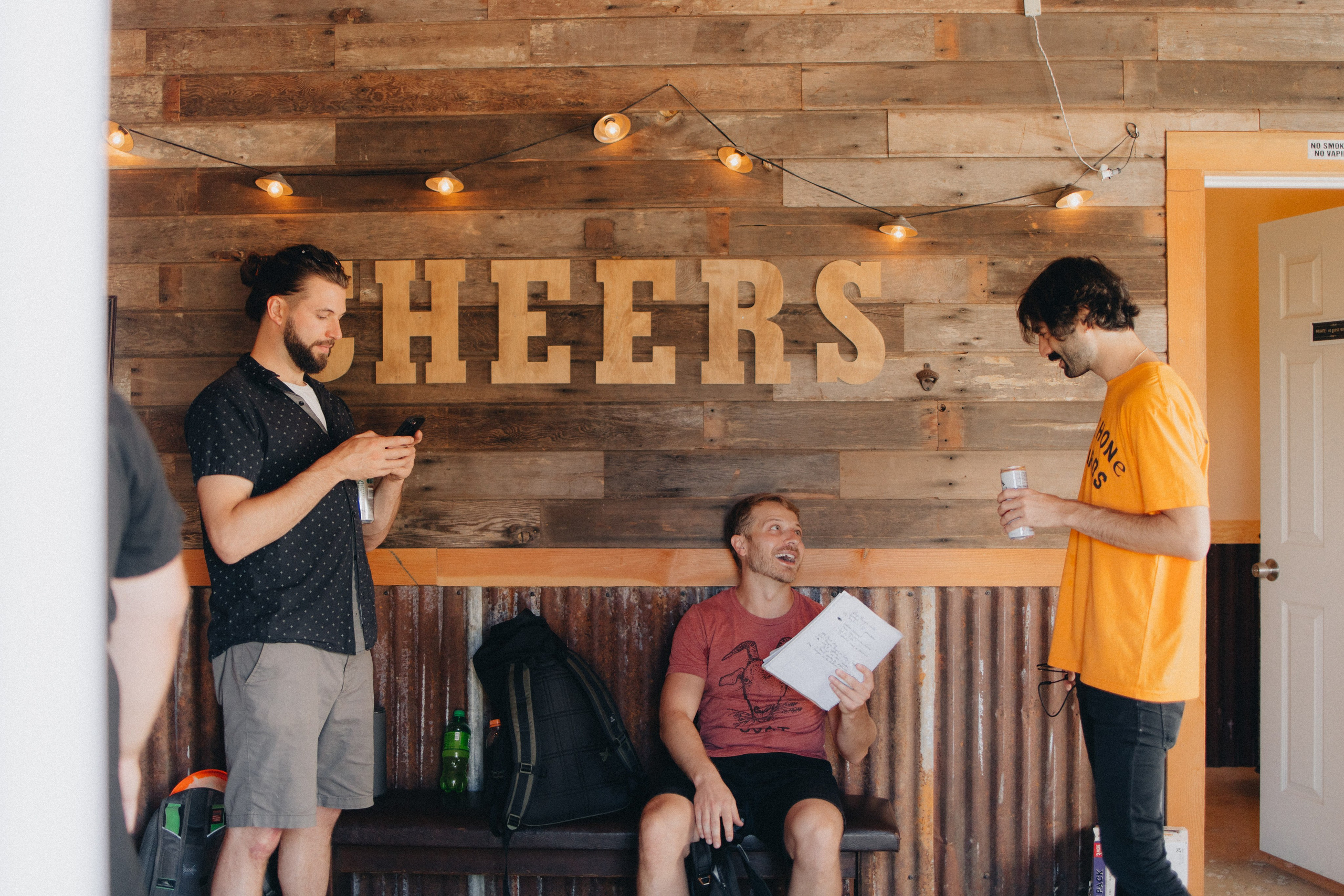 Jessie and Isaac on their wedding day in Portland, Oregon – a genuine moment of joy captured by photographer Georgy Shishkin in a romantic outdoor style, reflecting the charm of Portland & Seattle wedding photography.