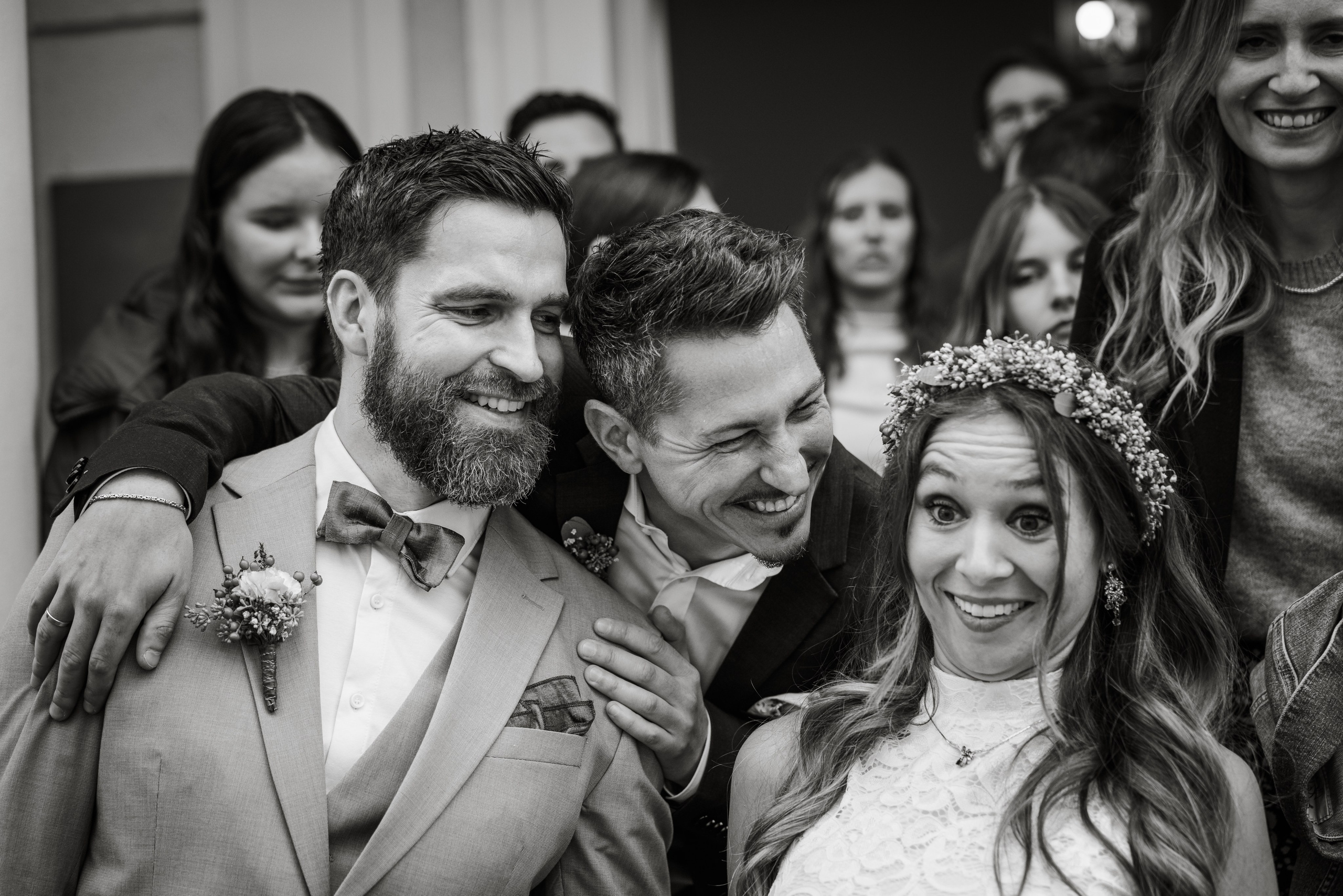 Herbsthochzeit im Standesamt Schwabing. Hochzeitsfotograf München Taufe Familienfotograf Tanja Mauke