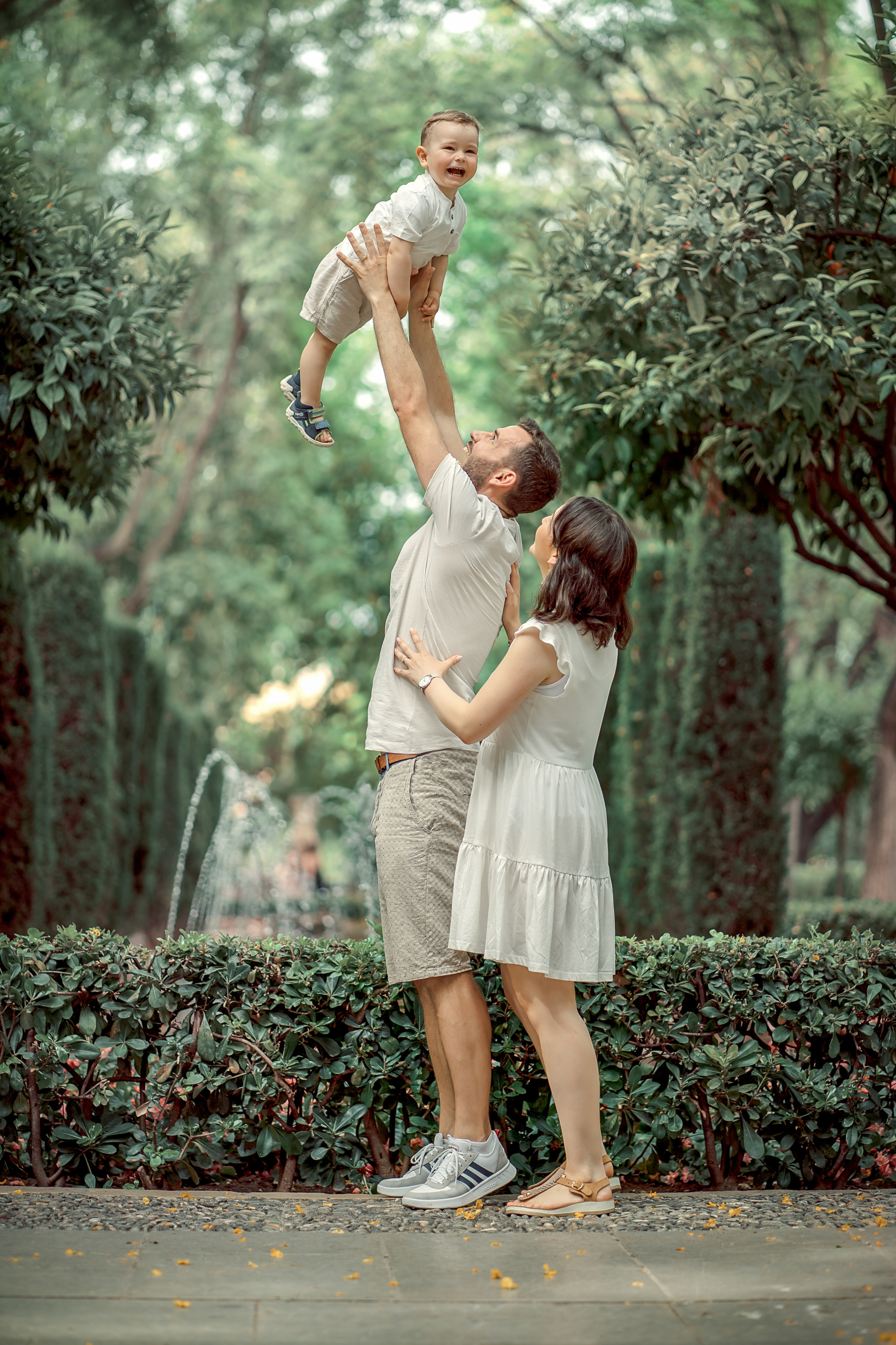 Familienshooting in der Altstadt von Palma de Mallorca. Deine Fotografin auf Mallorca für Familien und Business