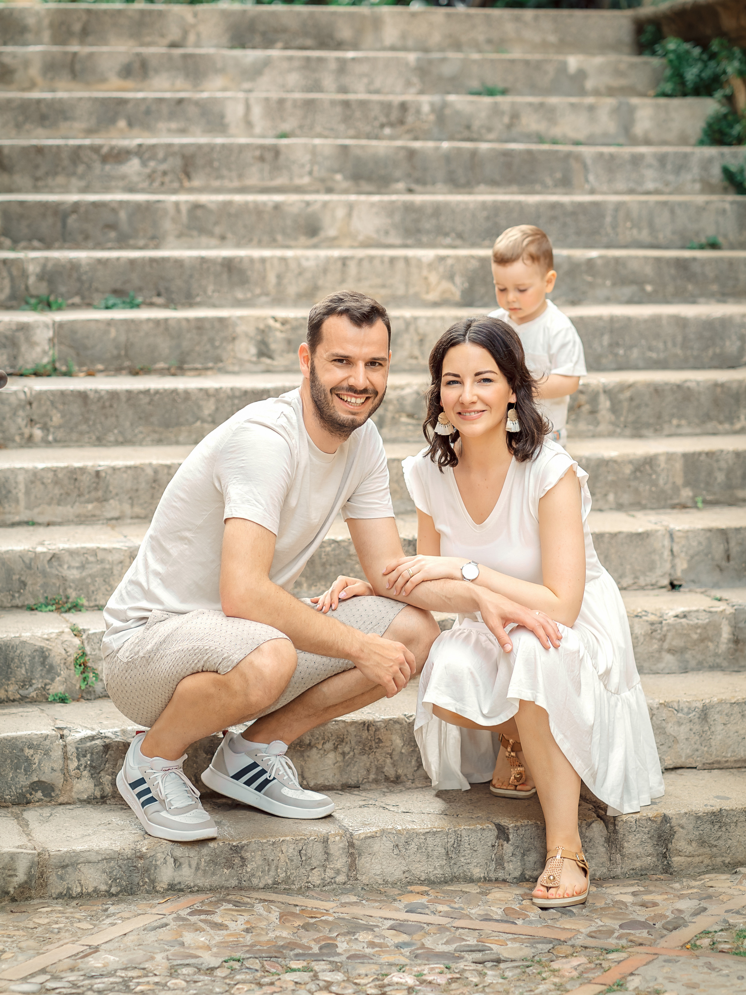 Familienshooting in der Altstadt von Palma de Mallorca. Deine Fotografin auf Mallorca für Familien und Business