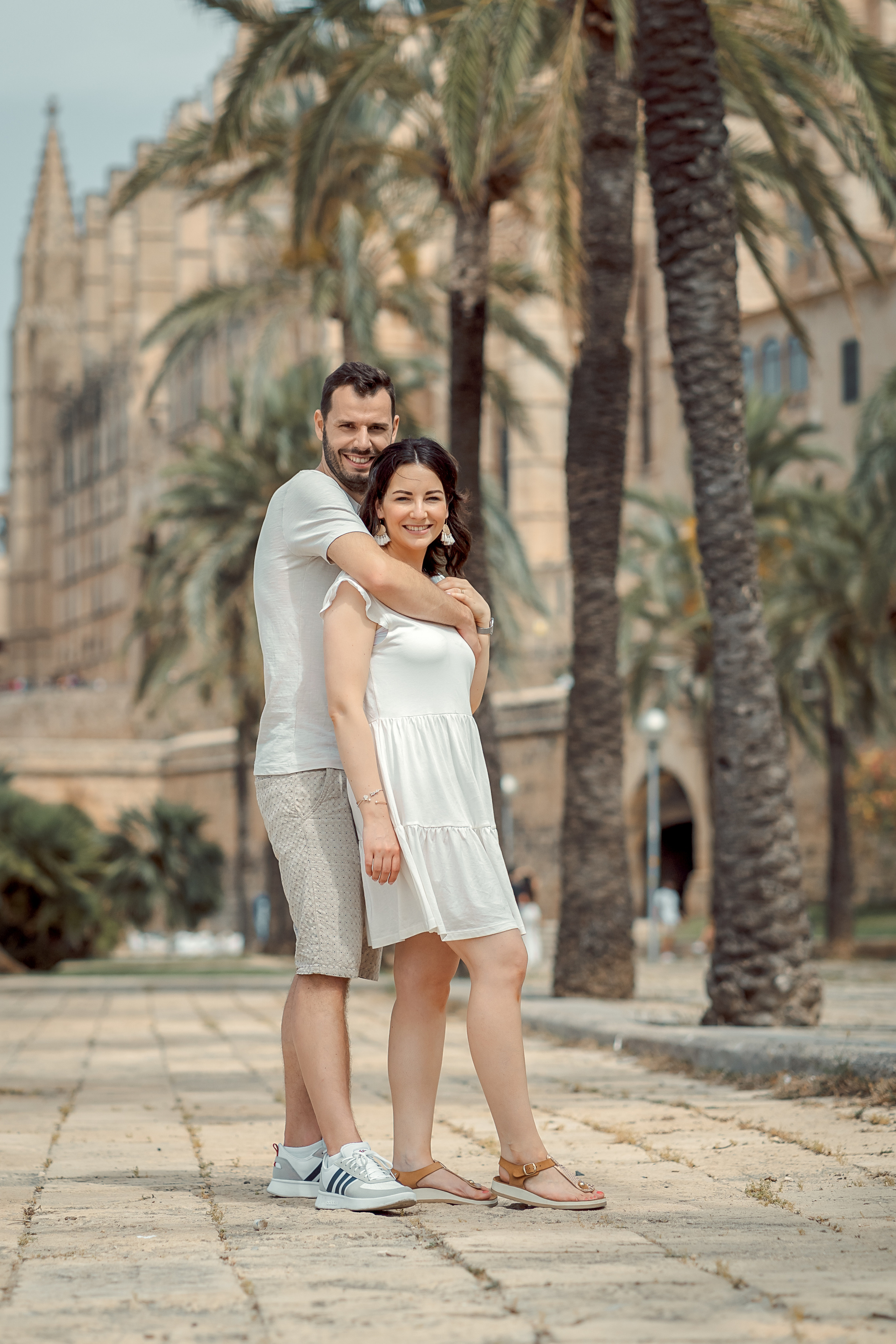 Familienshooting in der Altstadt von Palma de Mallorca. Deine Fotografin auf Mallorca für Familien und Business