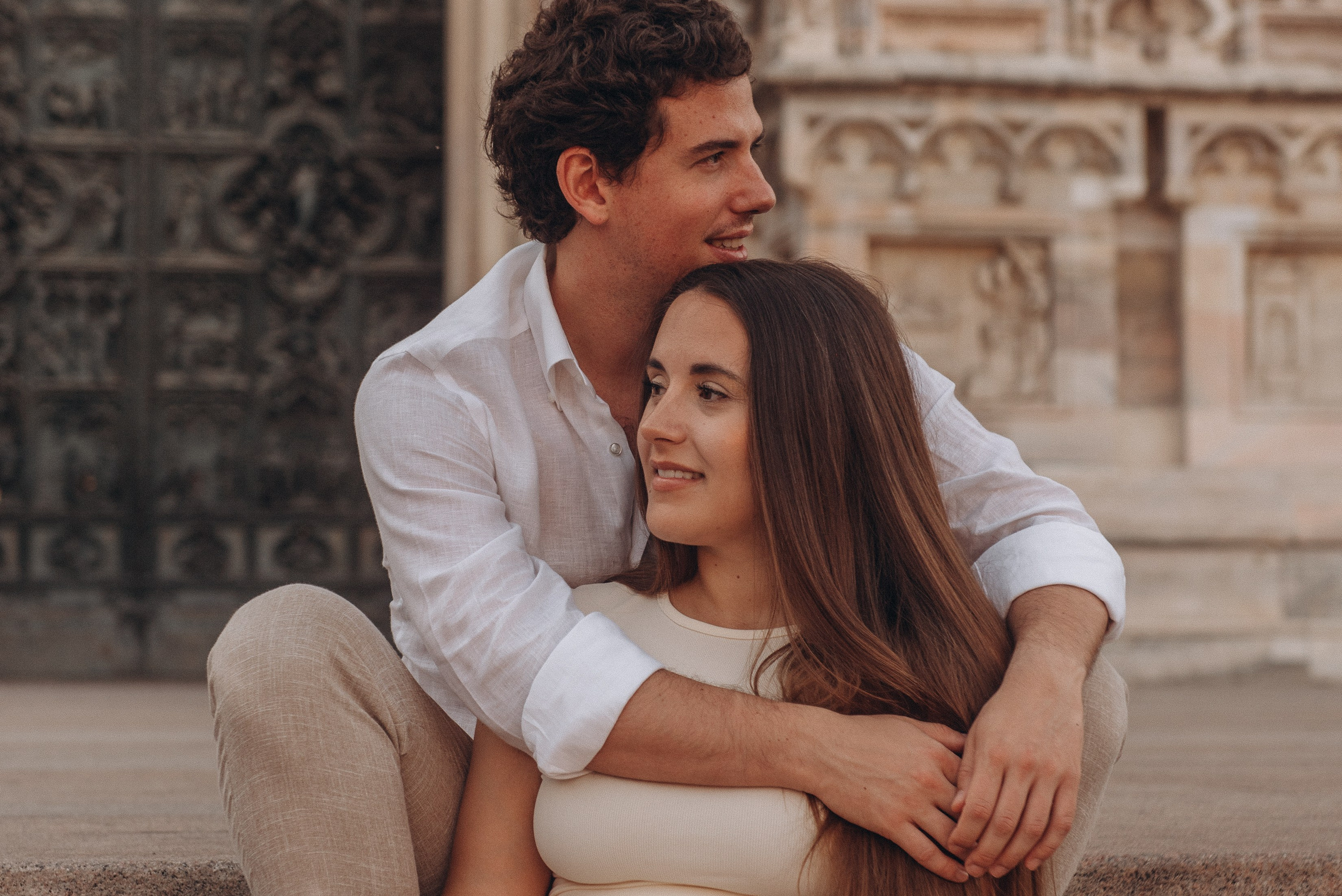 Save the date teaser — Prewedding photoshoot. AnaMilanoFoto | Couple & Wedding Photographer in Milan