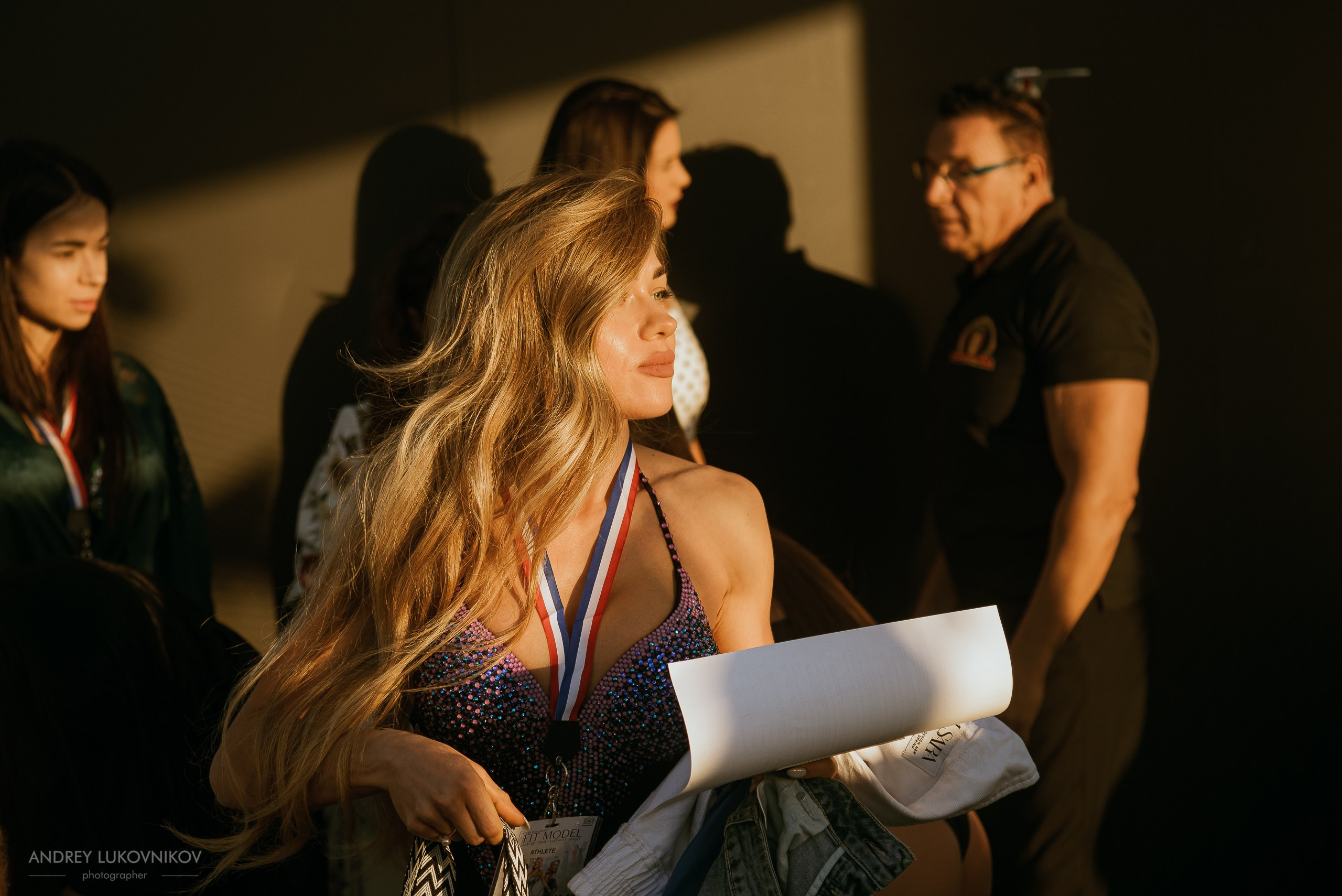 Photoshoot of the IFBB Miss Fit Model Europe 2024 registration in Torrevieja