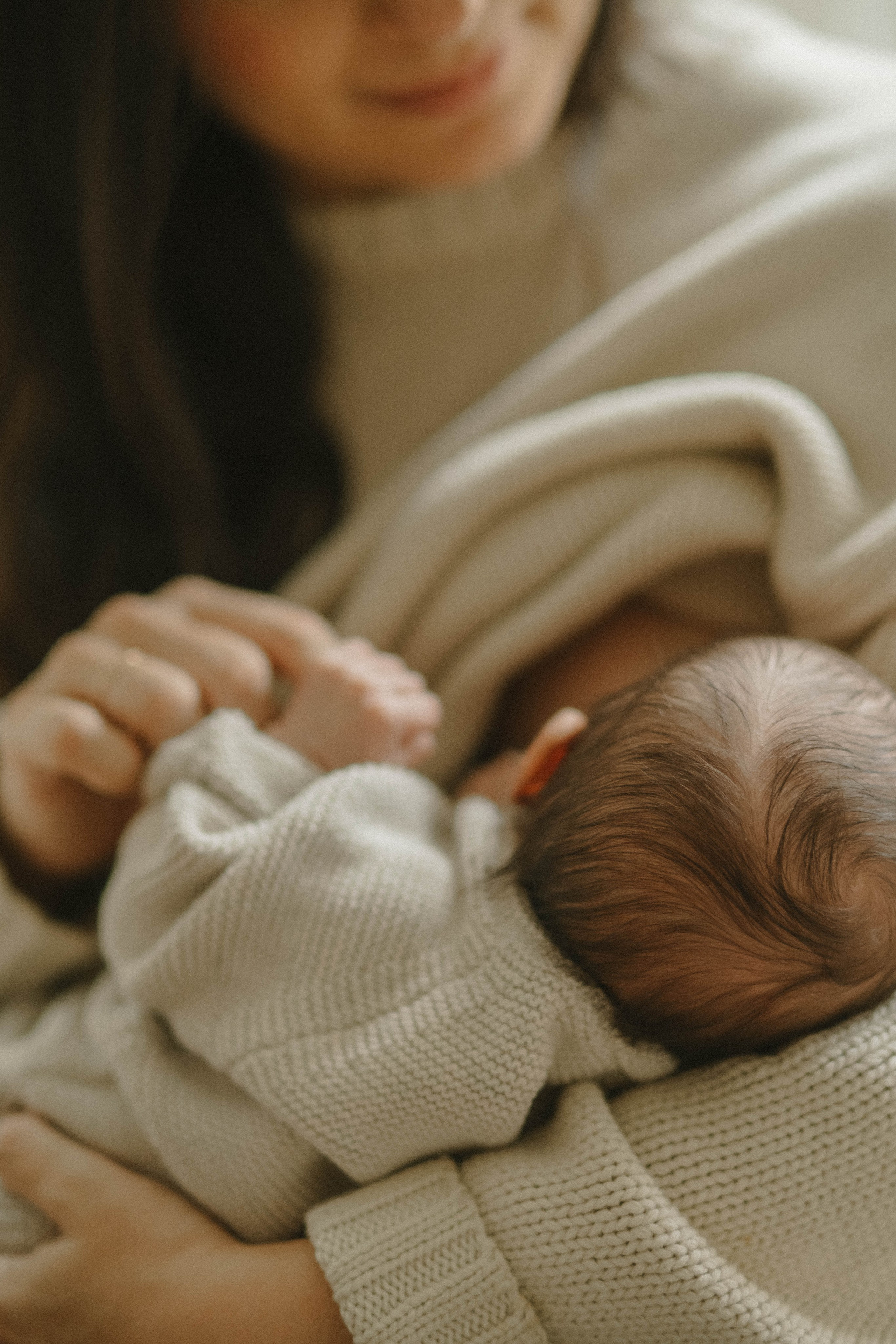 Newborn Session at Home. Xenia California & LA Photographer