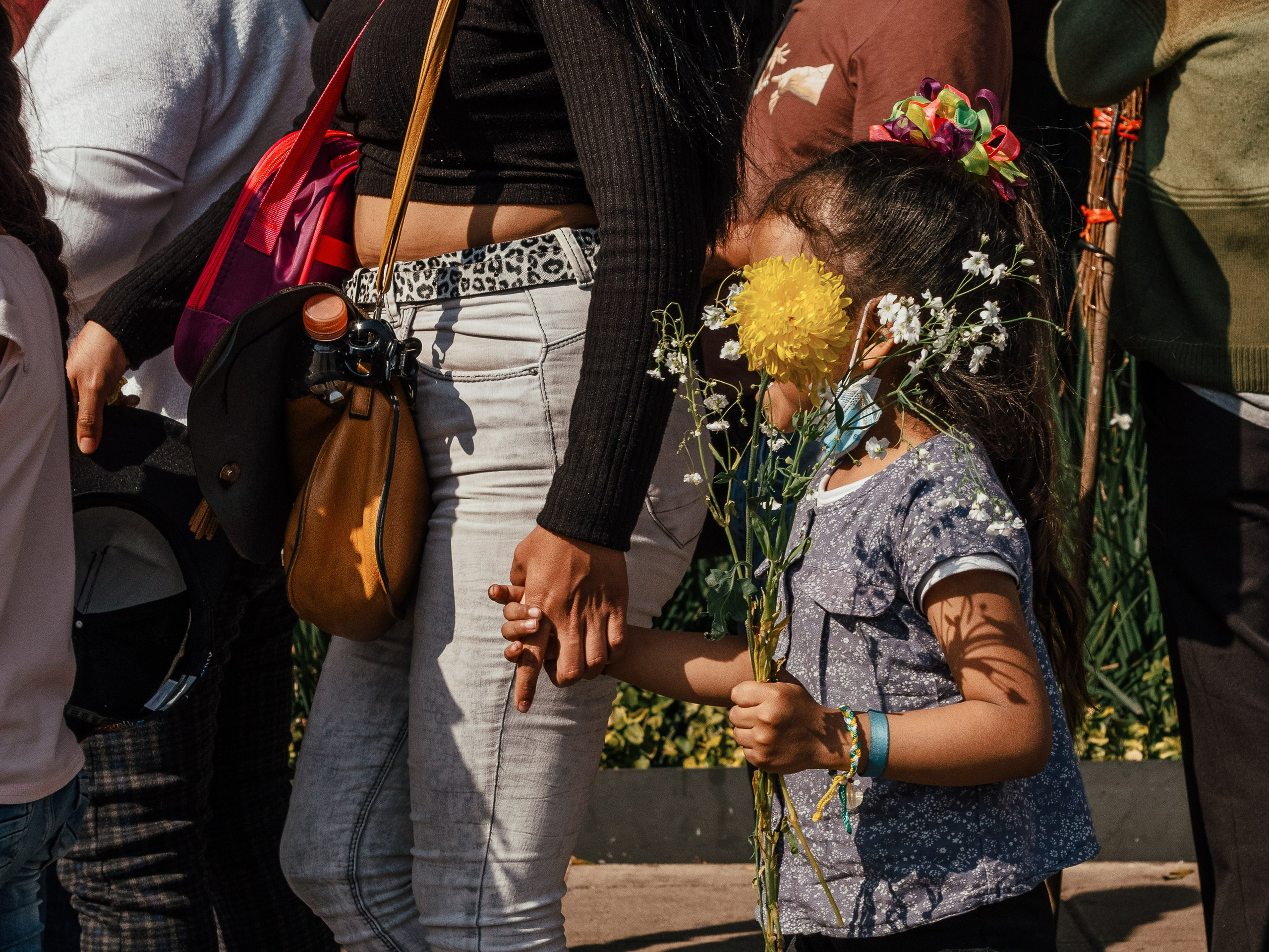 Celebration of St. Jude Thaddeus in the Church of St. Hippolytus and St. Cassian, Hidalgo, CDMX, Mexico. Federico Borobio, street and documentary photography.