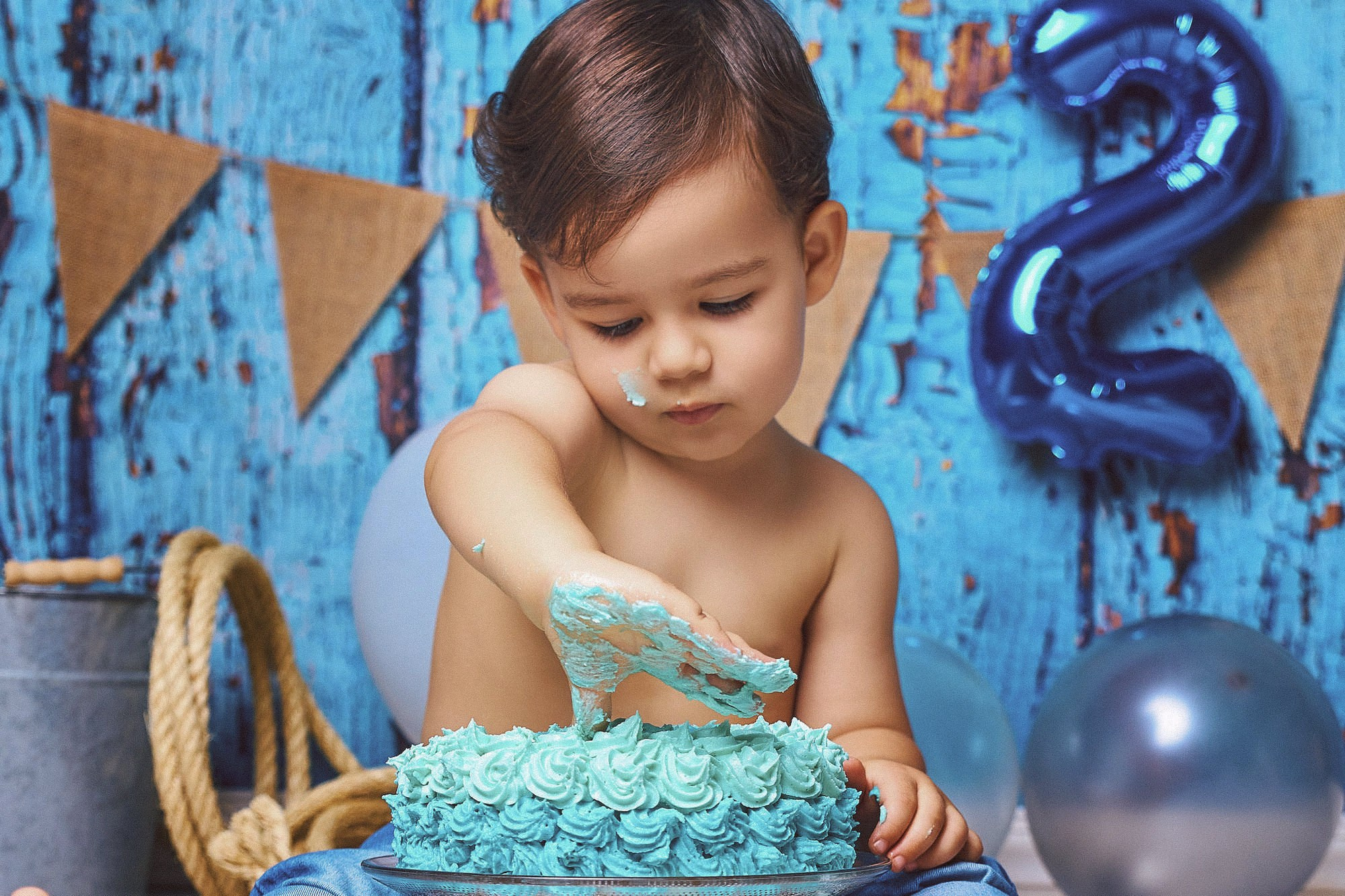 Sesión Smash Cake en Tenerife | Fotografía Primer Cumpleaños. Pasos de Sal | Fotógrafos de familia, embarazo y bebés en Tenerife