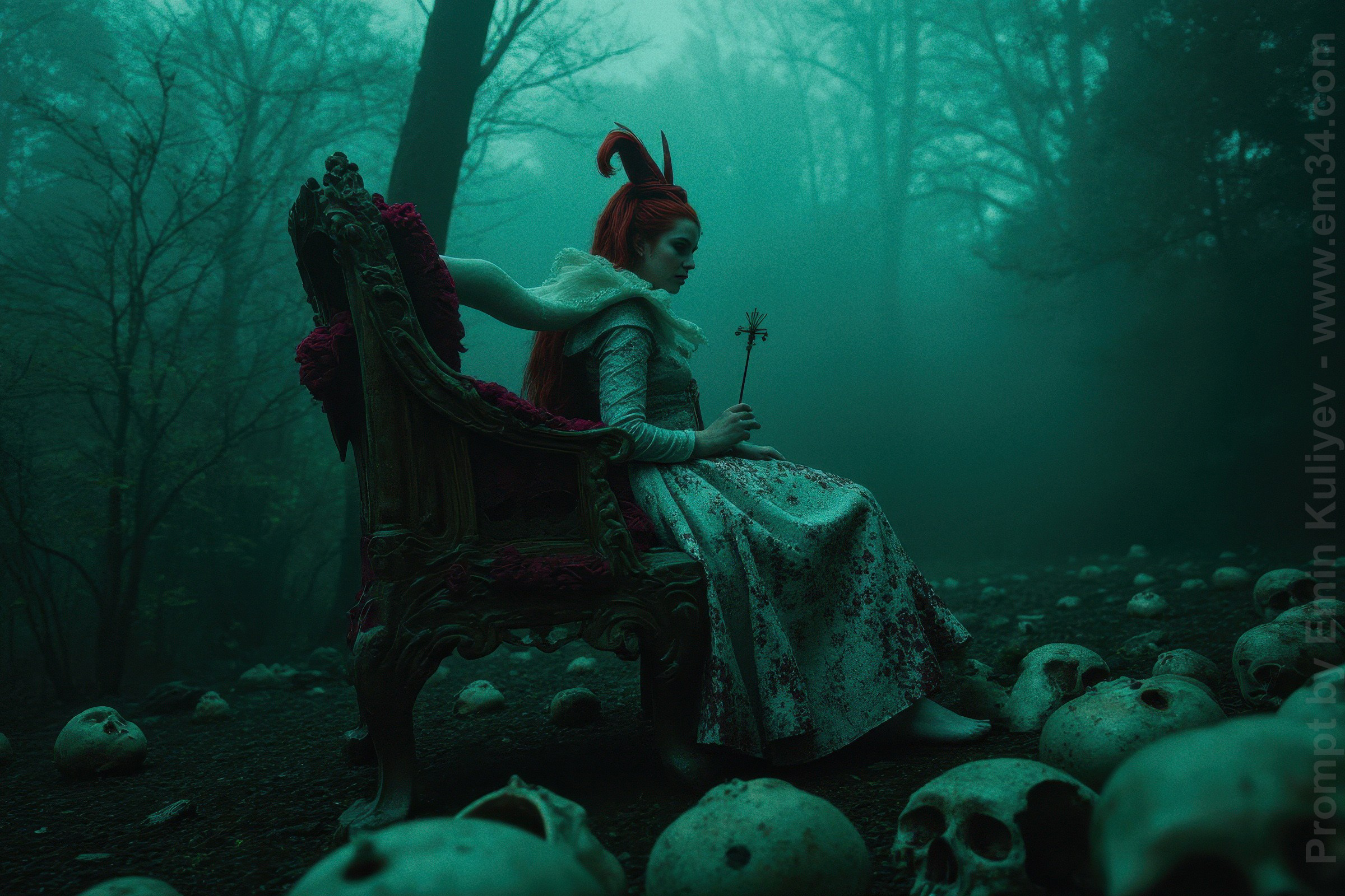 AI Meets Alice in Wonderland — Surreal Journey Through Mood, Imagination & Unseen Worlds with Artificial Intelligence Art. Emin Kuliyev — Award-Winning Wedding Photojournalist NYC & USA | Best Wedding Photographer Known for Candid, Timeless Moments