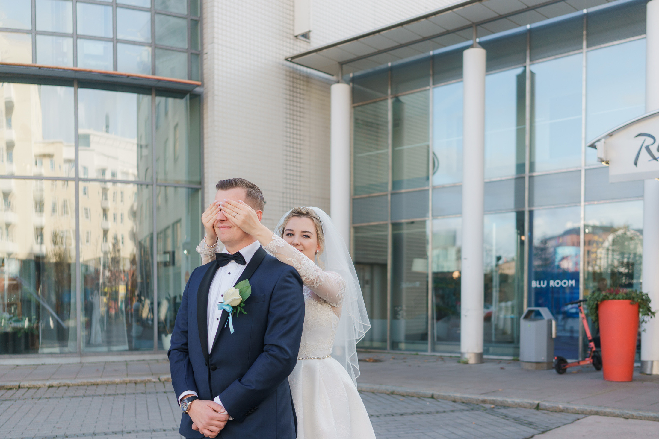 Häävalokuvaaja Johanneksen kirkko, Radisson blue