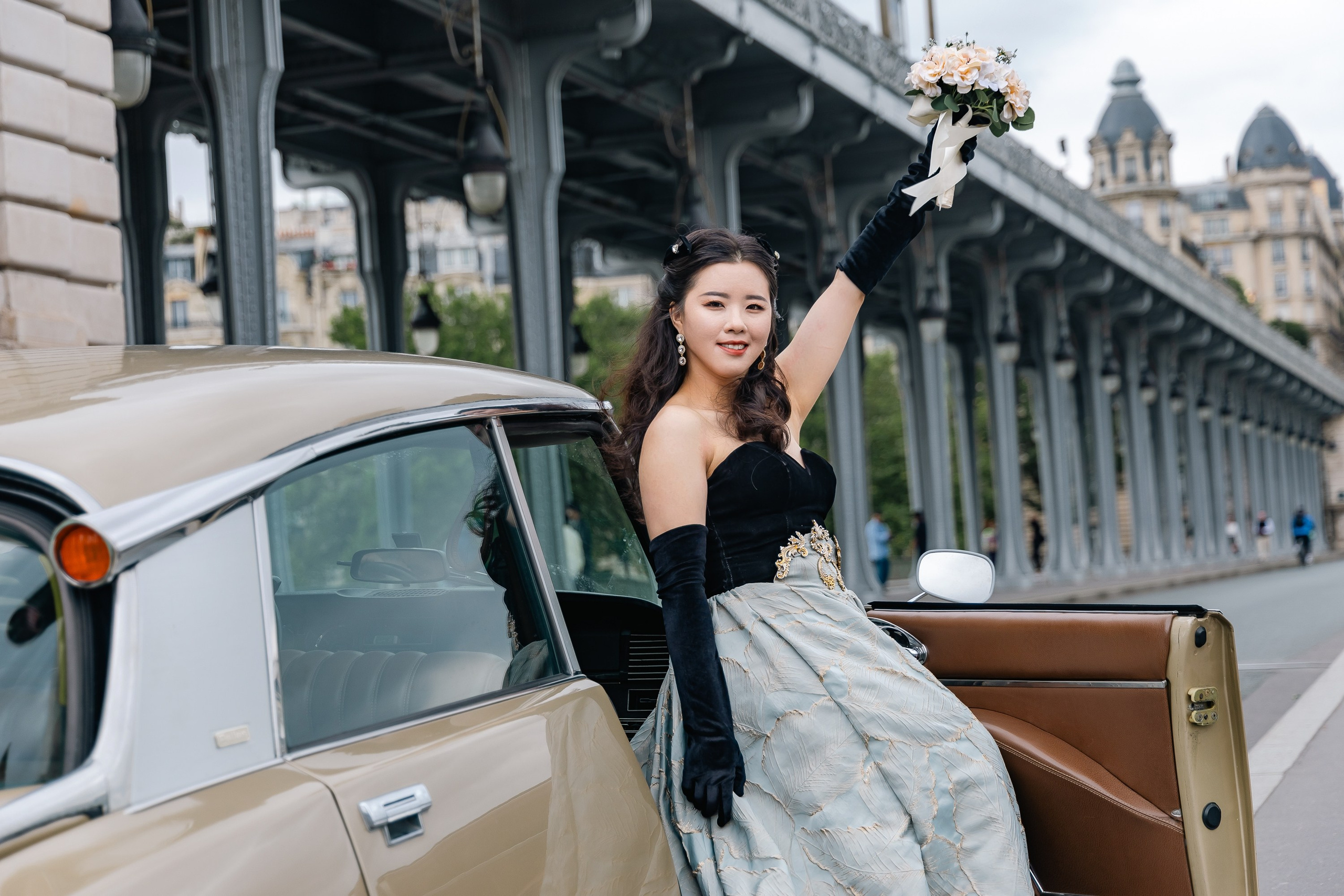 Paris Photo Tour in a Classic DS23 Pallas. Photographe à Paris