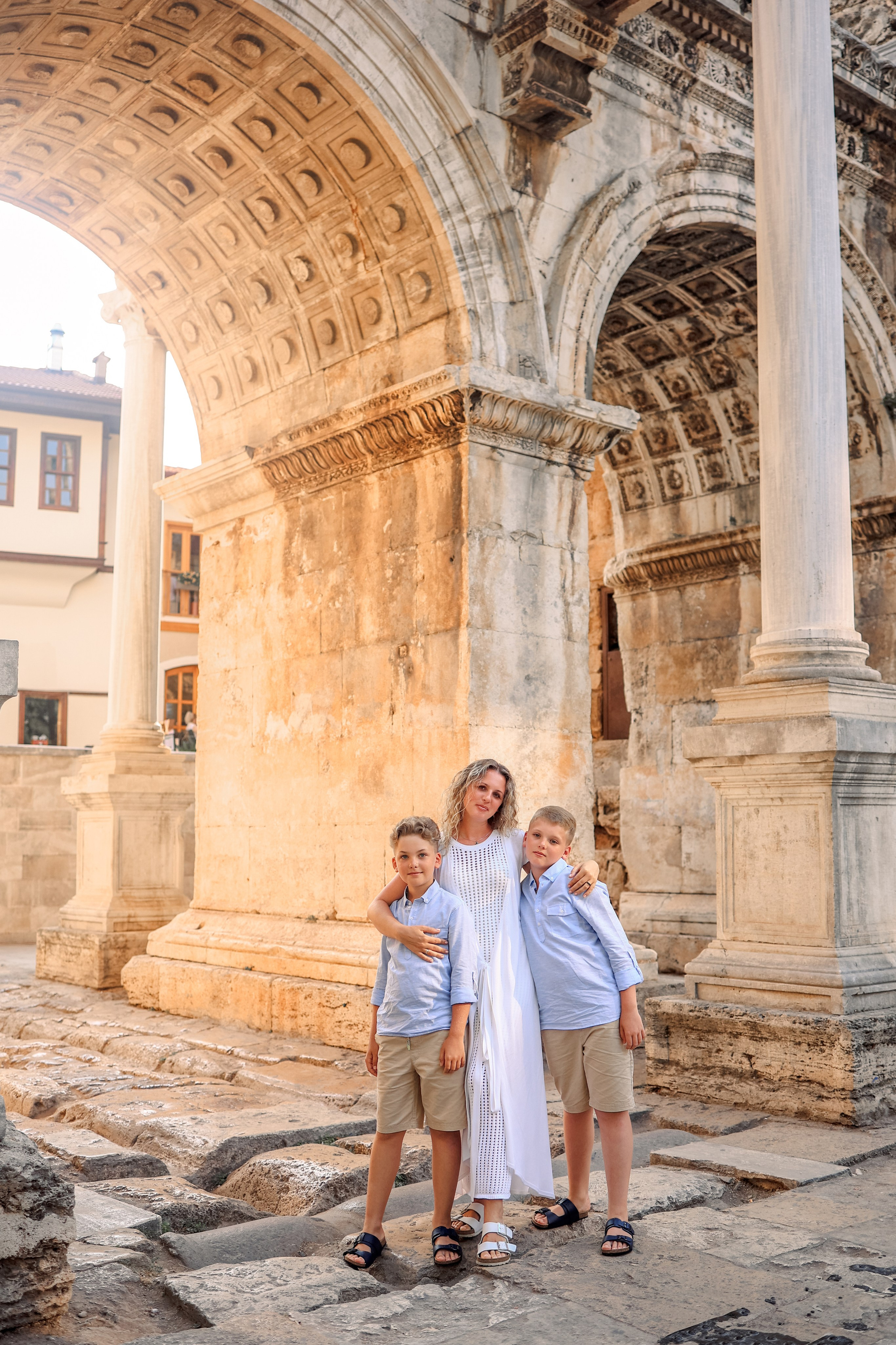 Photoshooting in old town of Antalya. Photographer in Turkey, Antalya, Kemer, Belek, Side, Kas, Fethiye